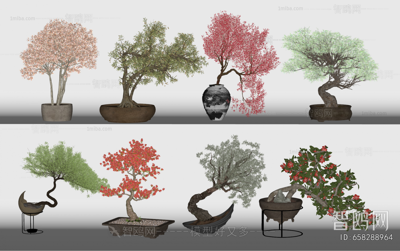 New Chinese Style Bonsai