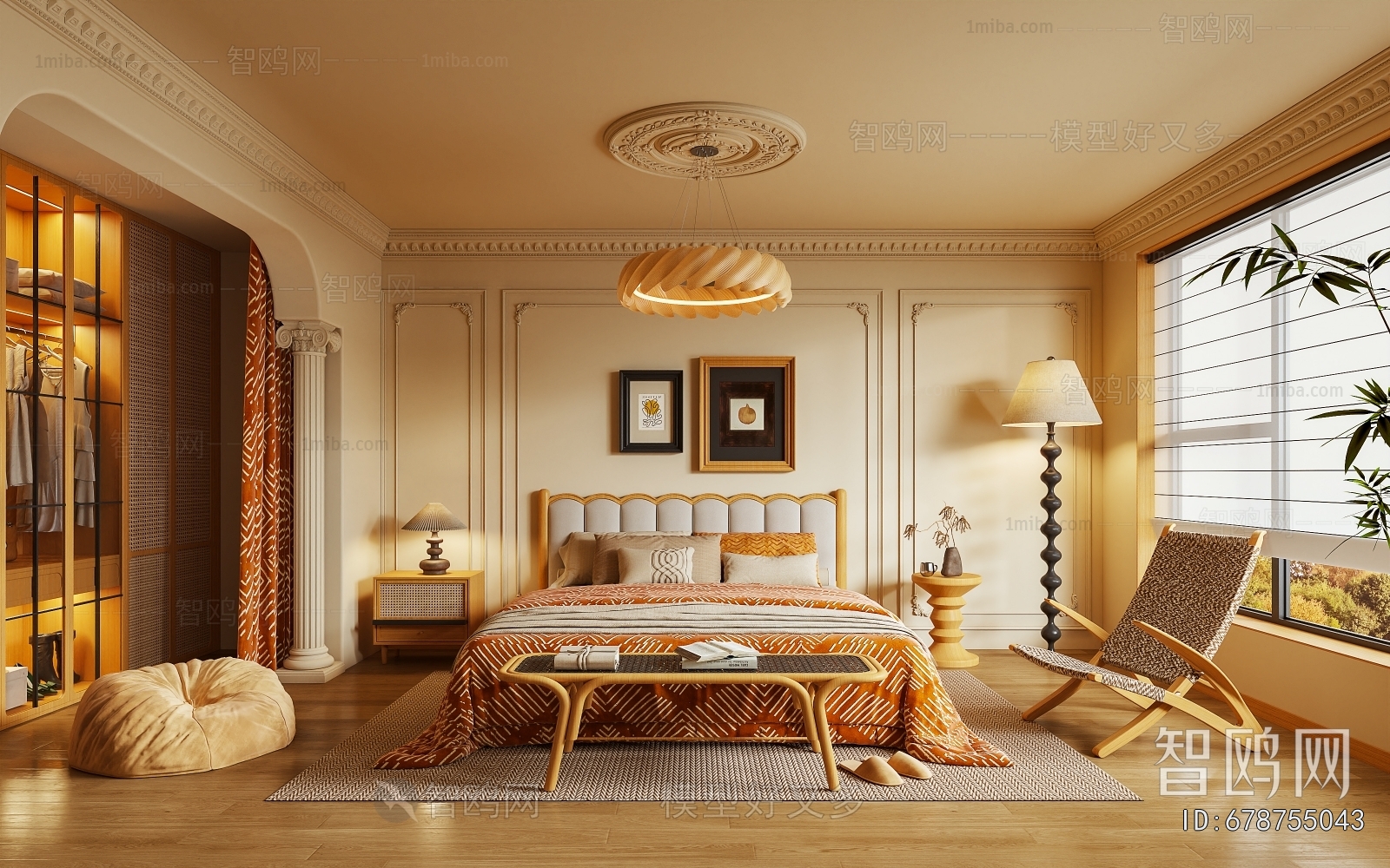 French Style Bedroom