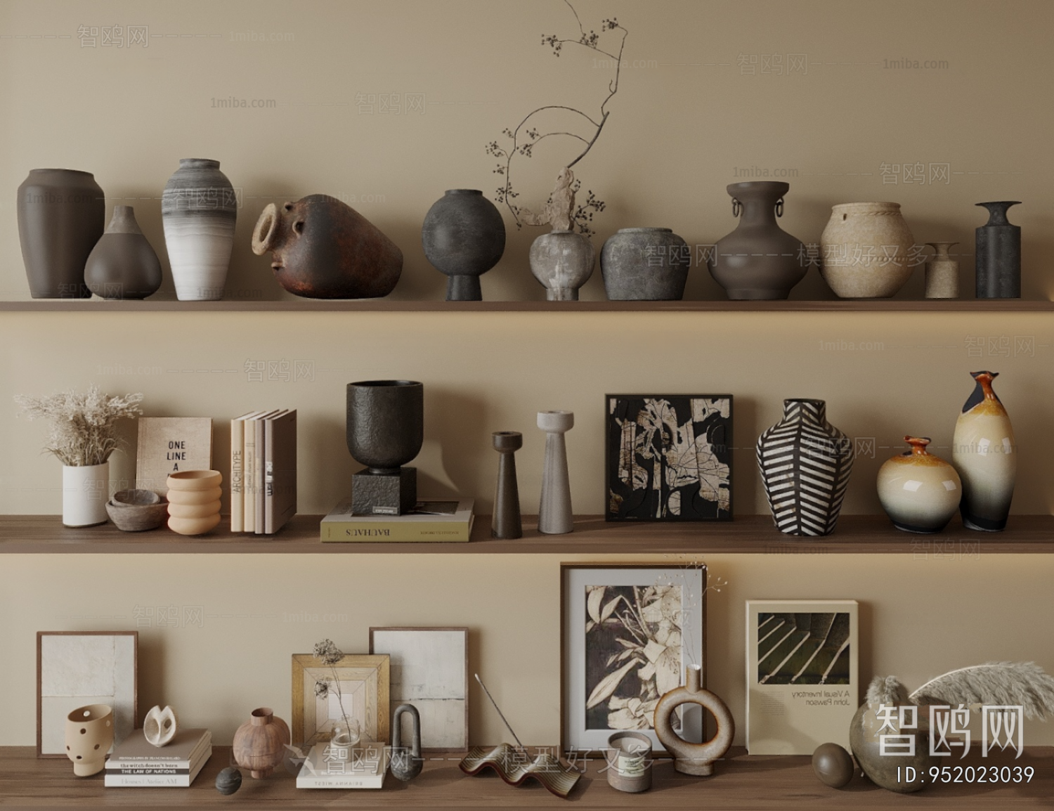 Wabi-sabi Style Decorative Set