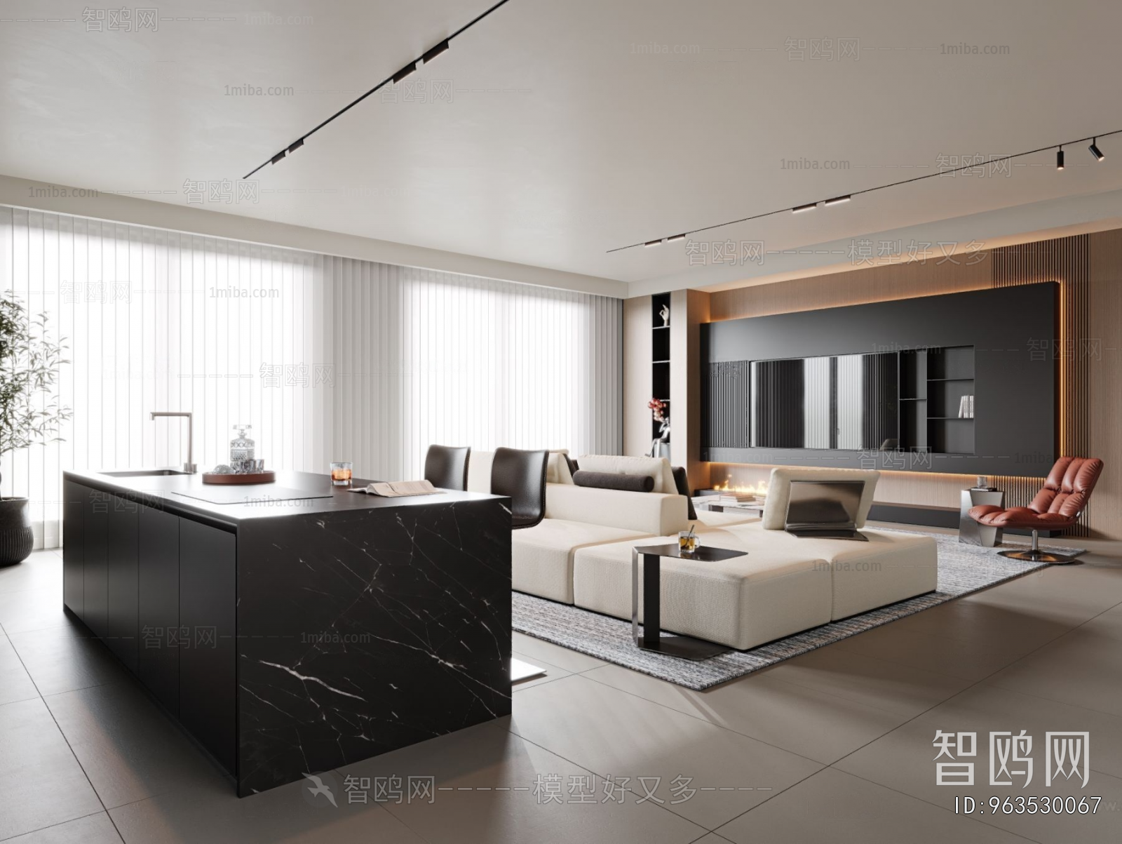 Modern A Living Room