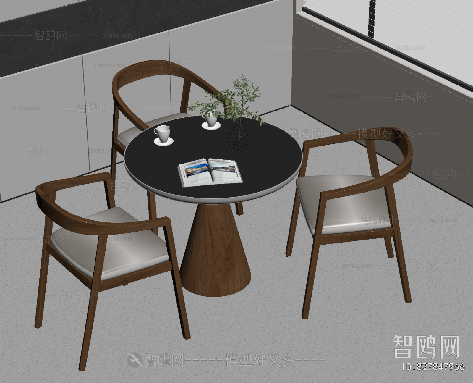 Modern Leisure Table And Chair