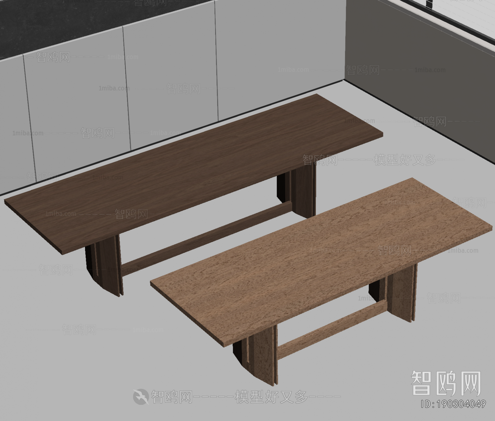 Modern Wooden Bench Or Stool