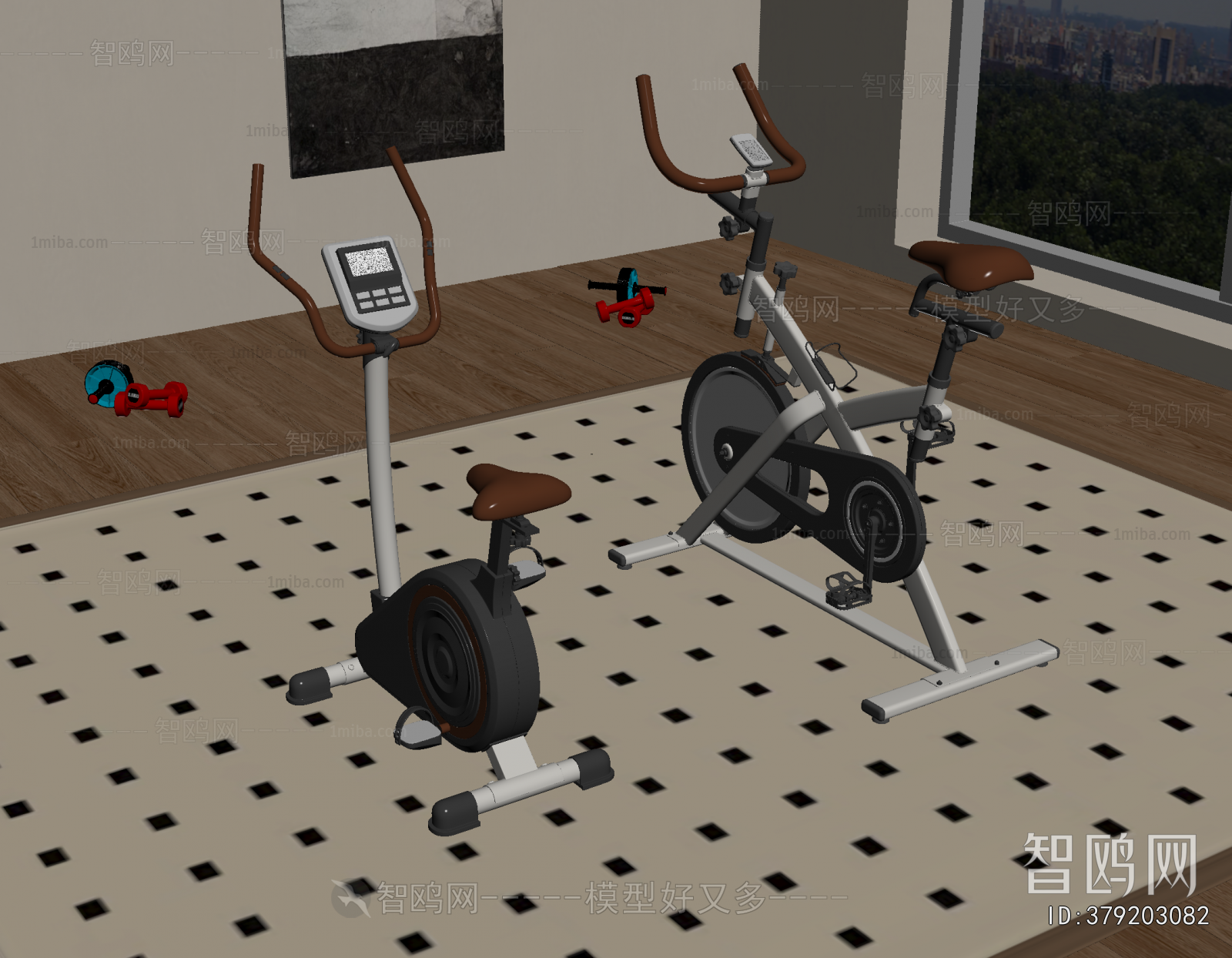 Modern Fitness Equipment