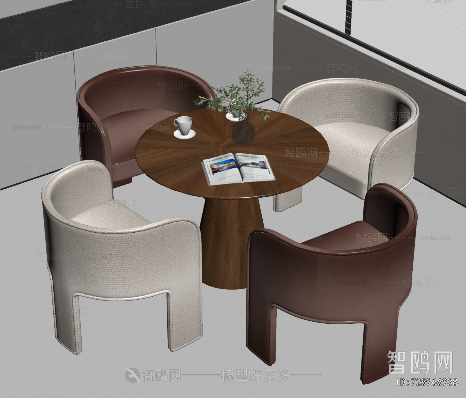 Modern Leisure Table And Chair