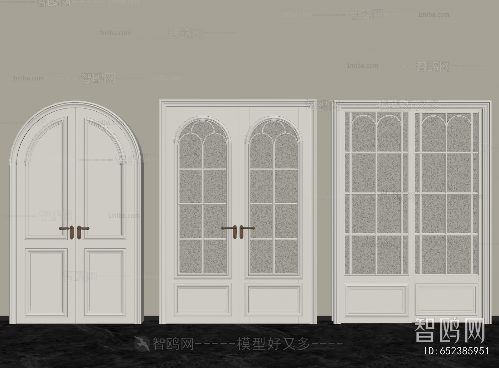 French Style Double Door