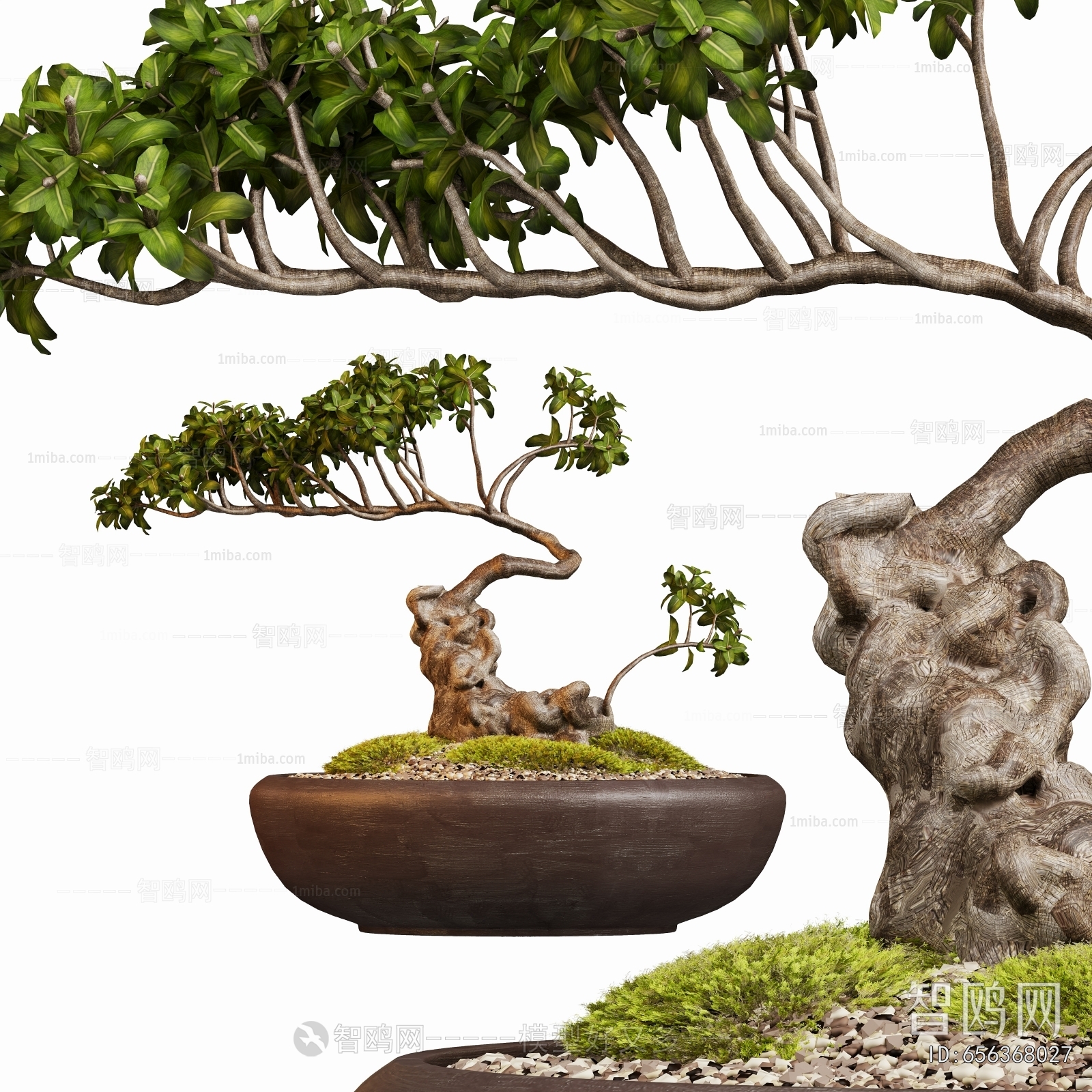 New Chinese Style Bonsai