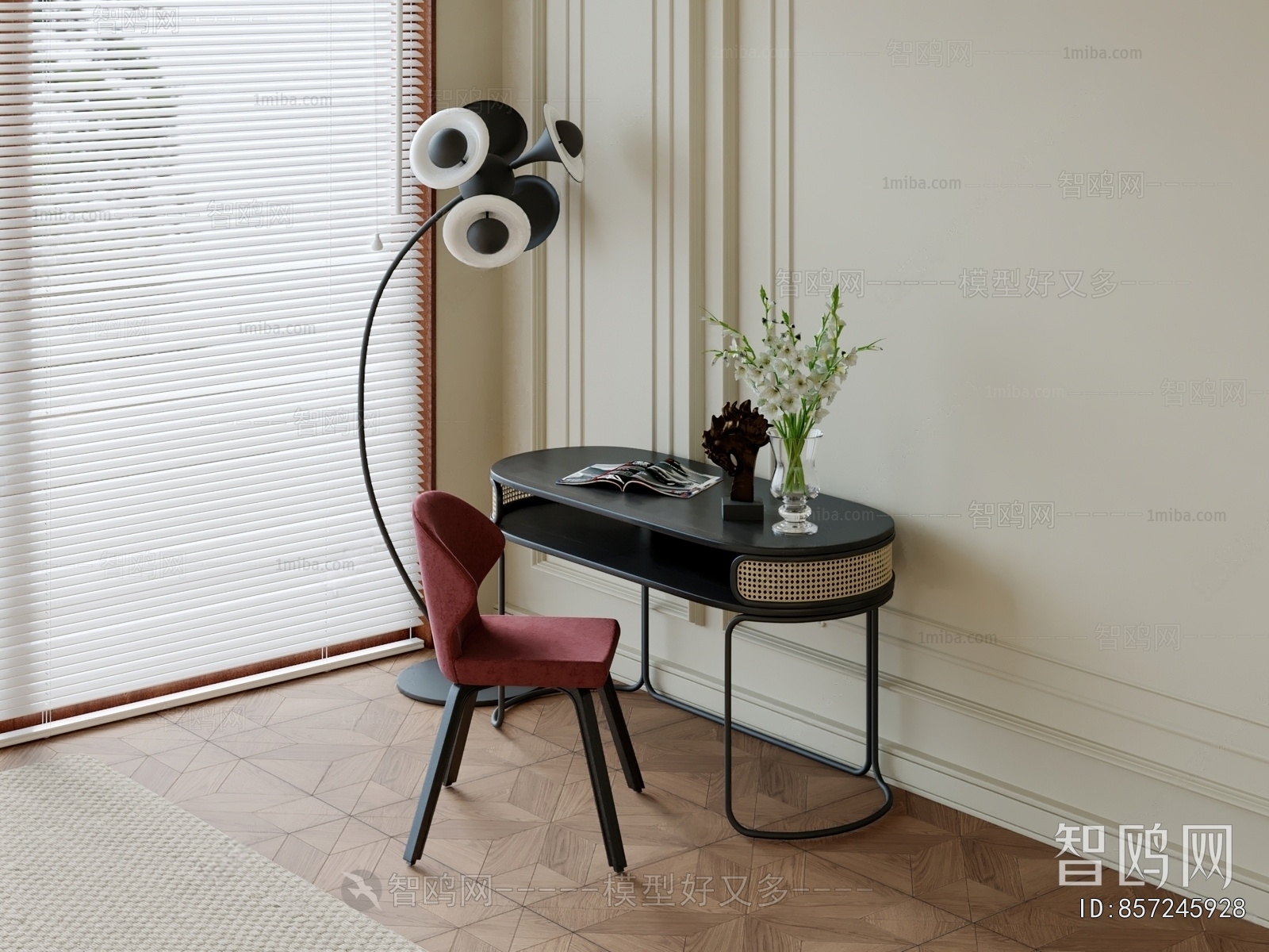 Modern Computer Desk And Chair