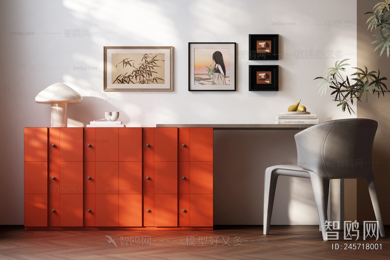 Modern Computer Desk And Chair