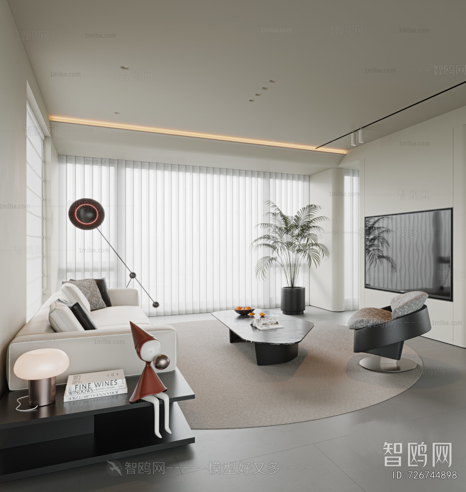 Chinese Style A Living Room