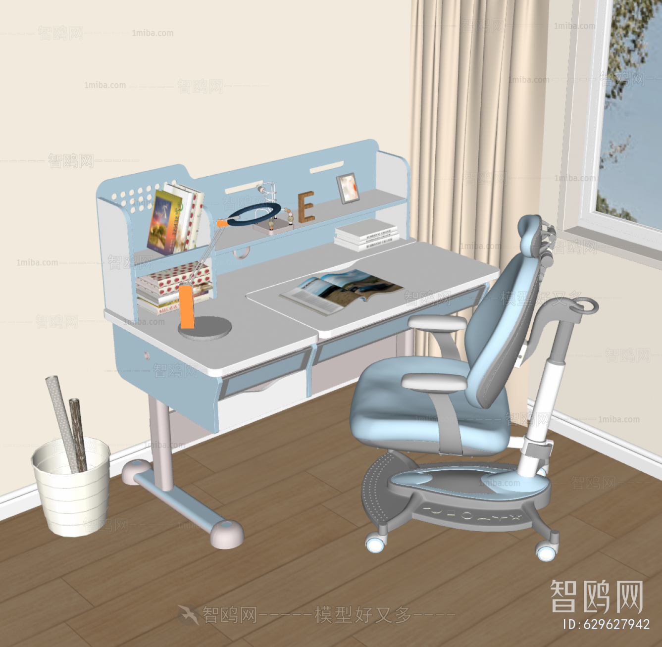 Modern Computer Desk And Chair