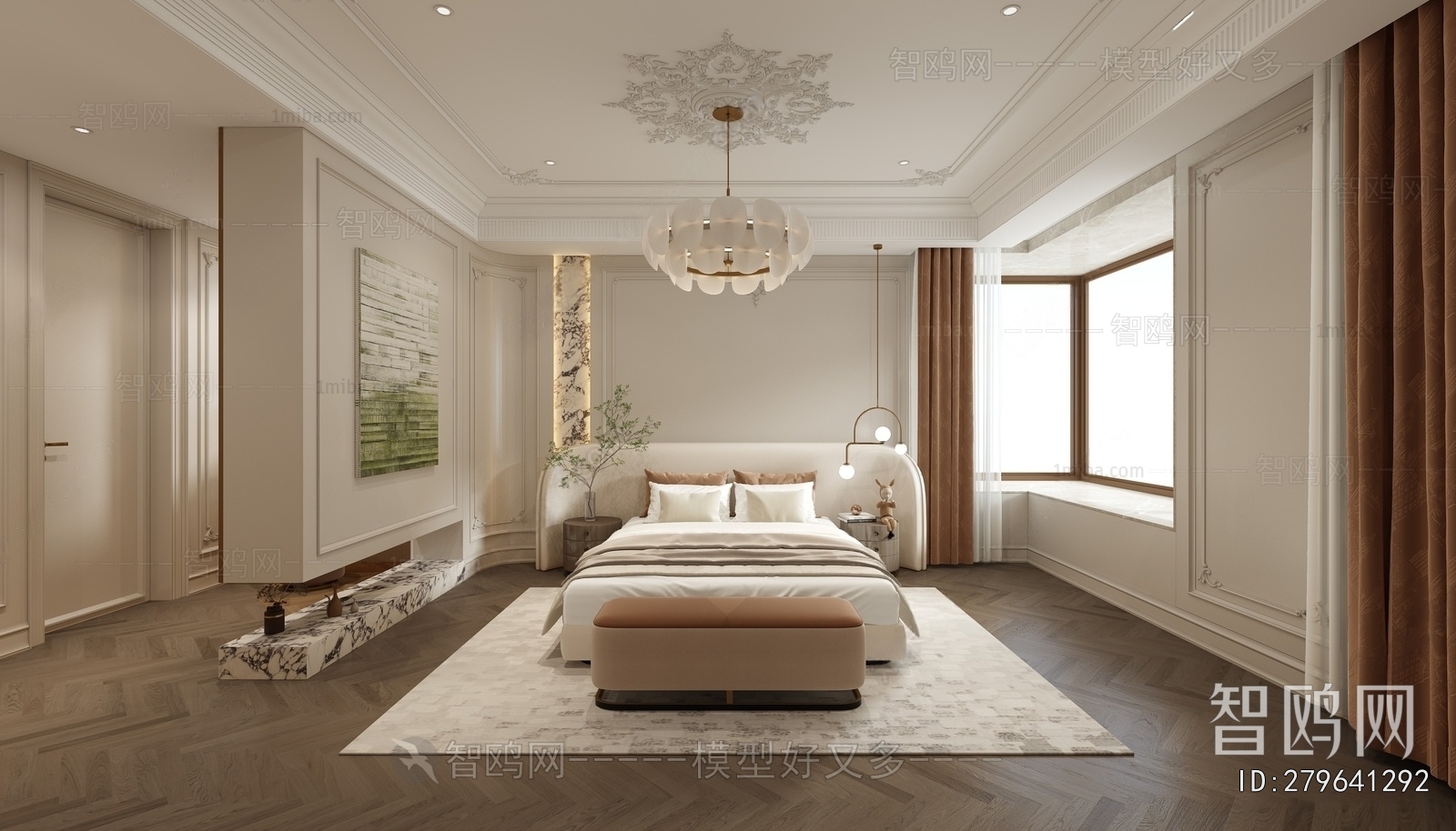 French Style Bedroom