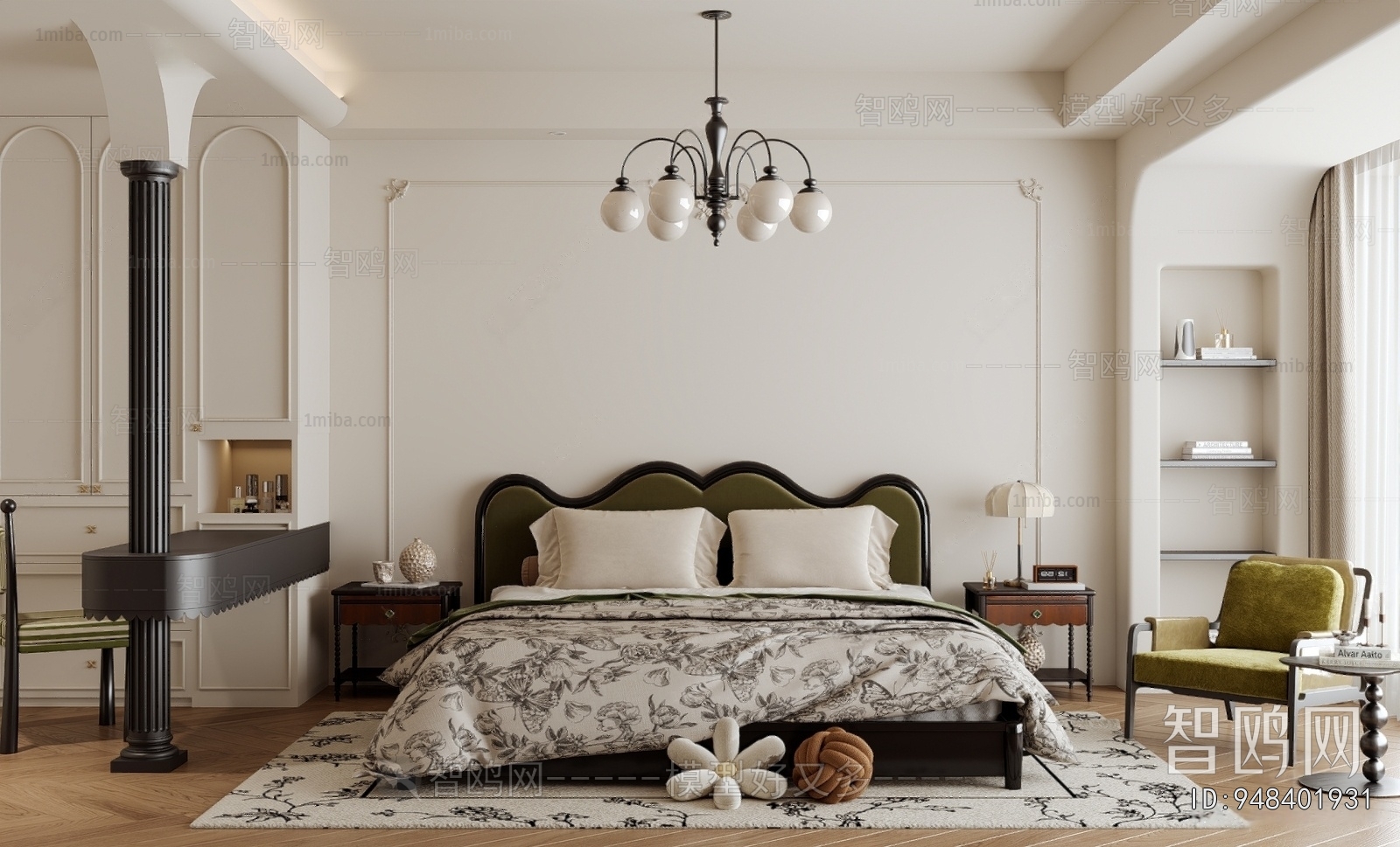 French Style Bedroom