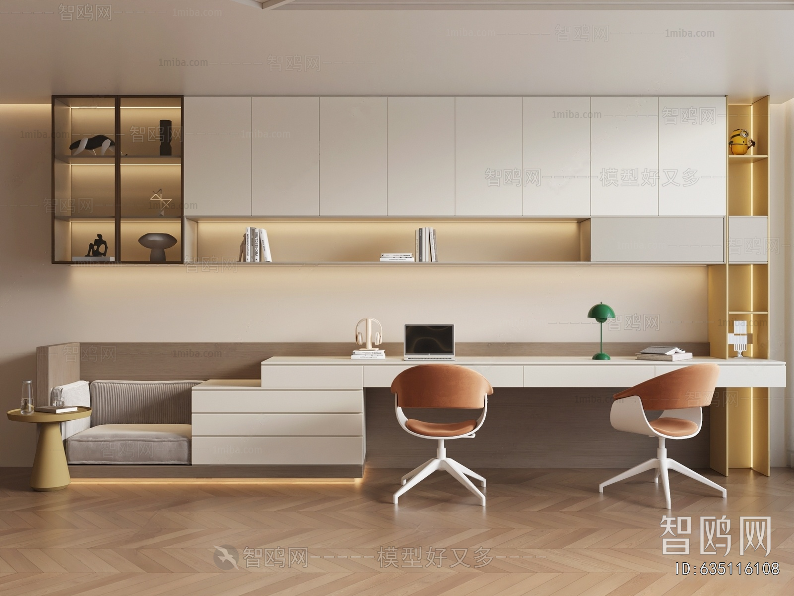 Modern Computer Desk And Chair