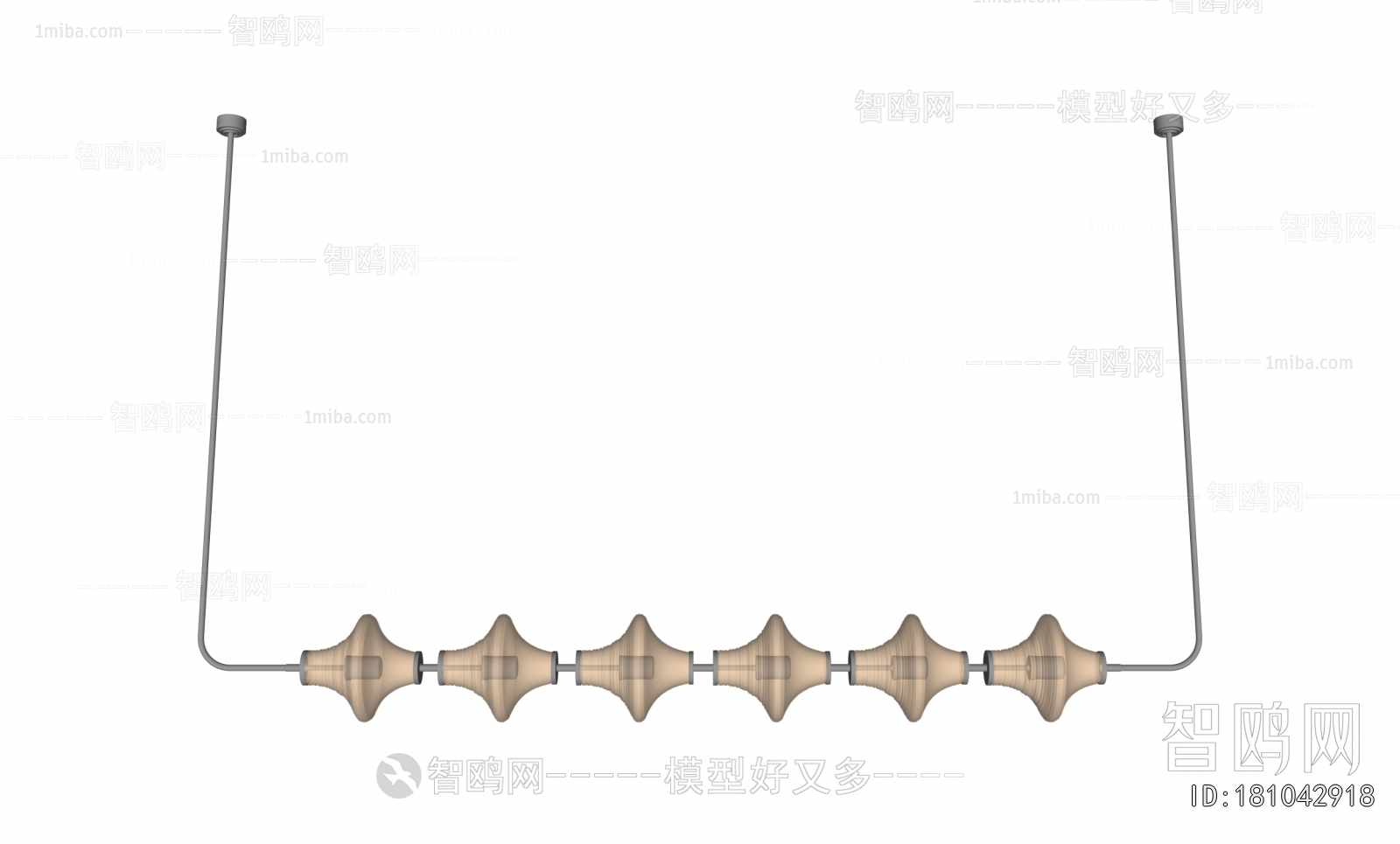 Modern Long Chandelier