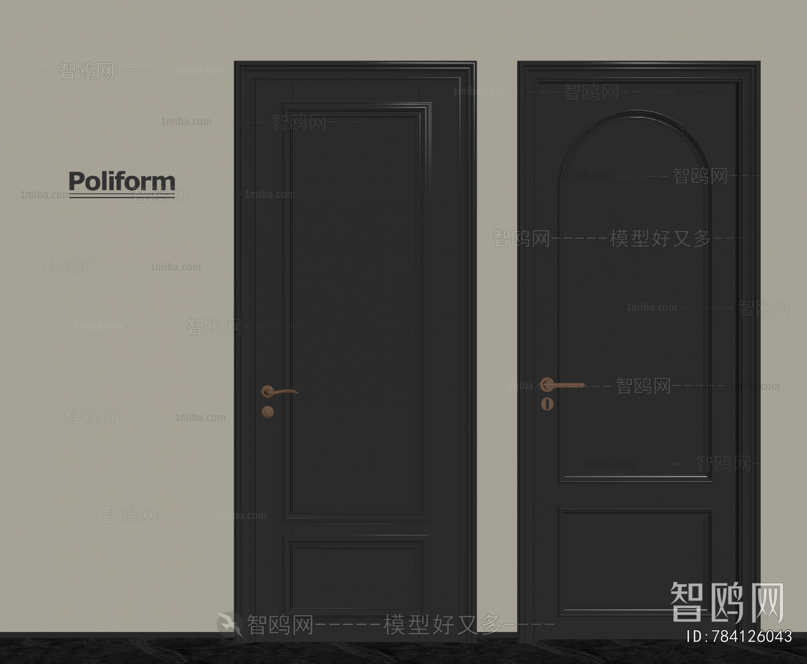 French Style Single Door