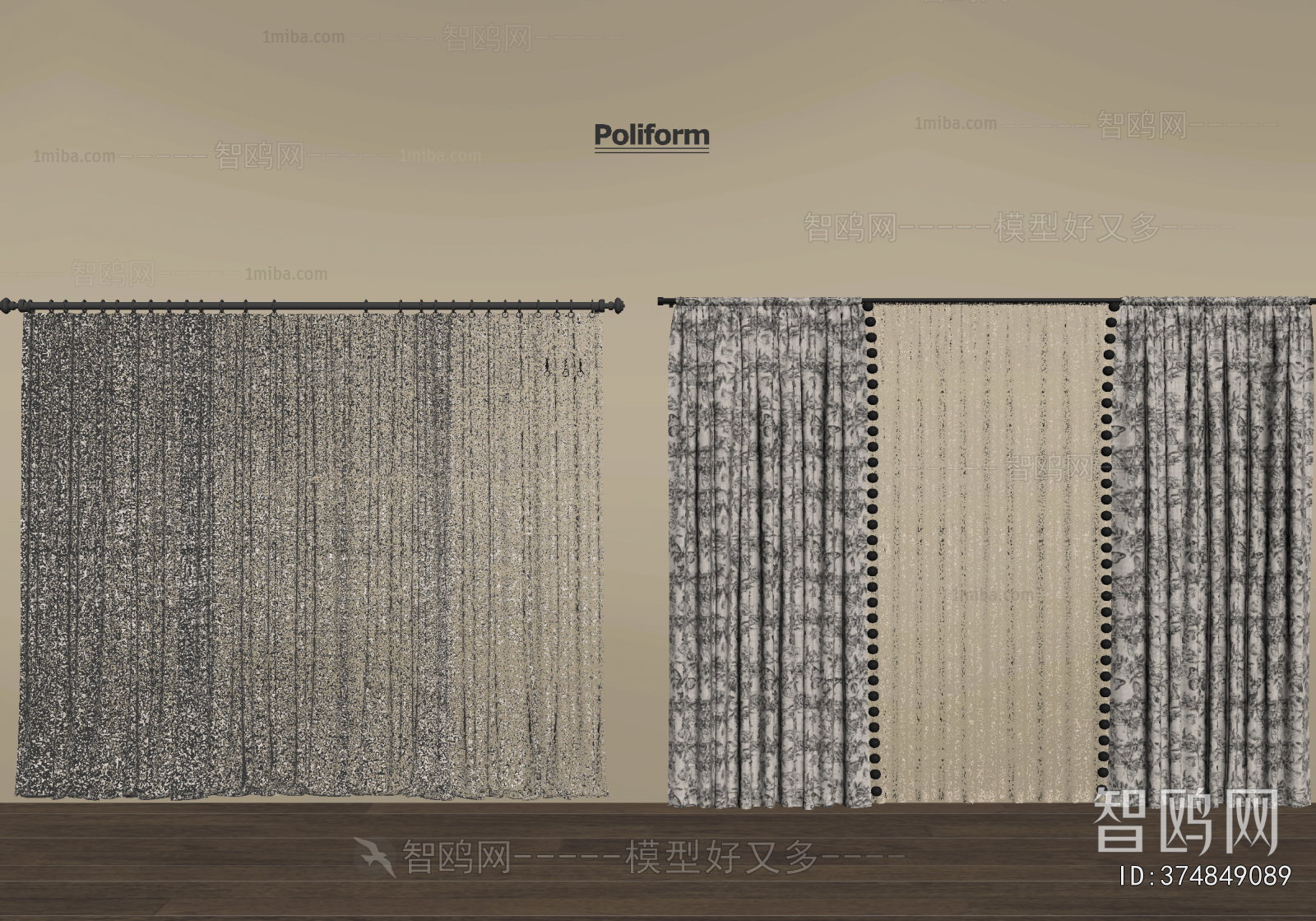 French Style The Curtain