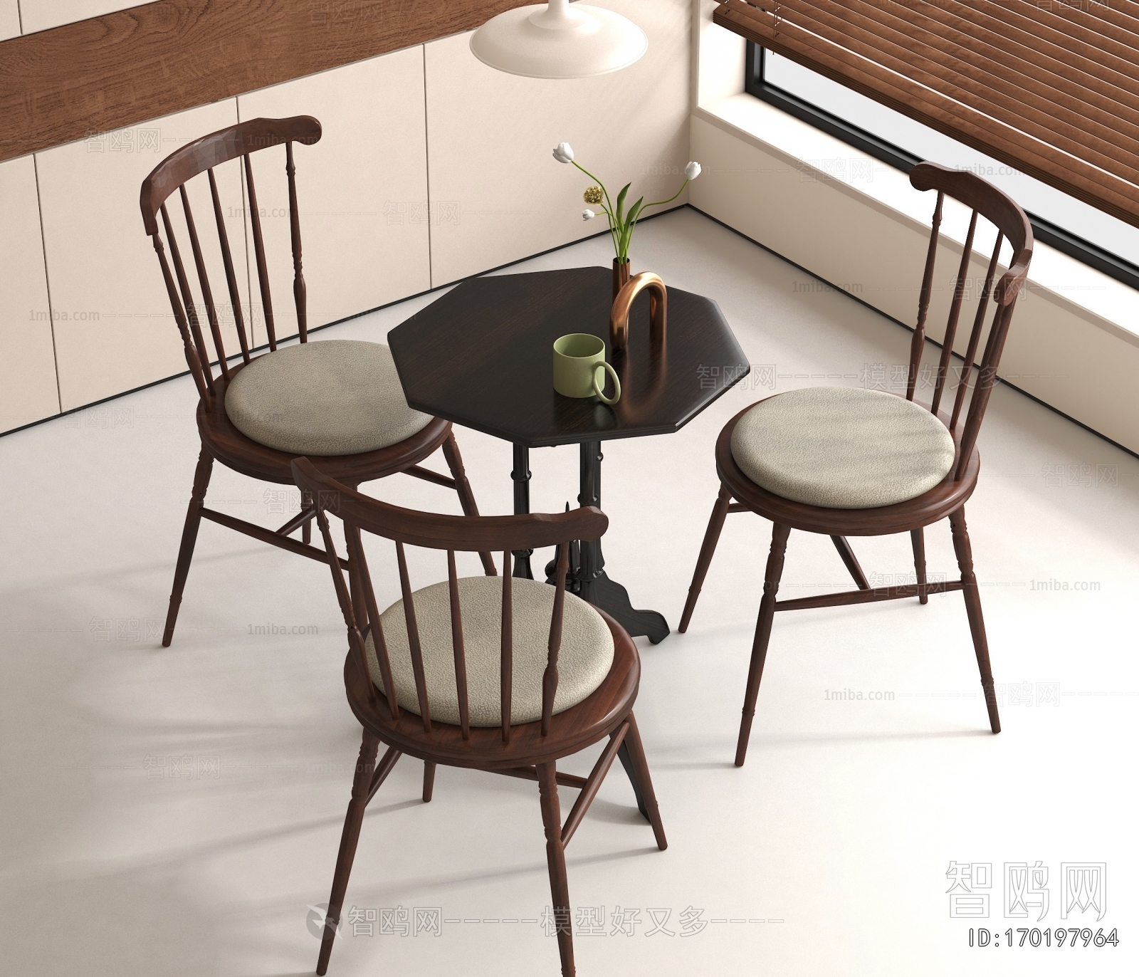 American Style Leisure Table And Chair