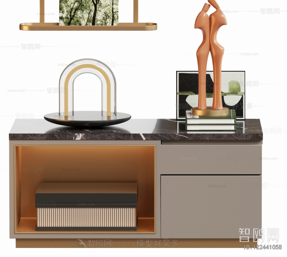 Modern Bedside Cupboard