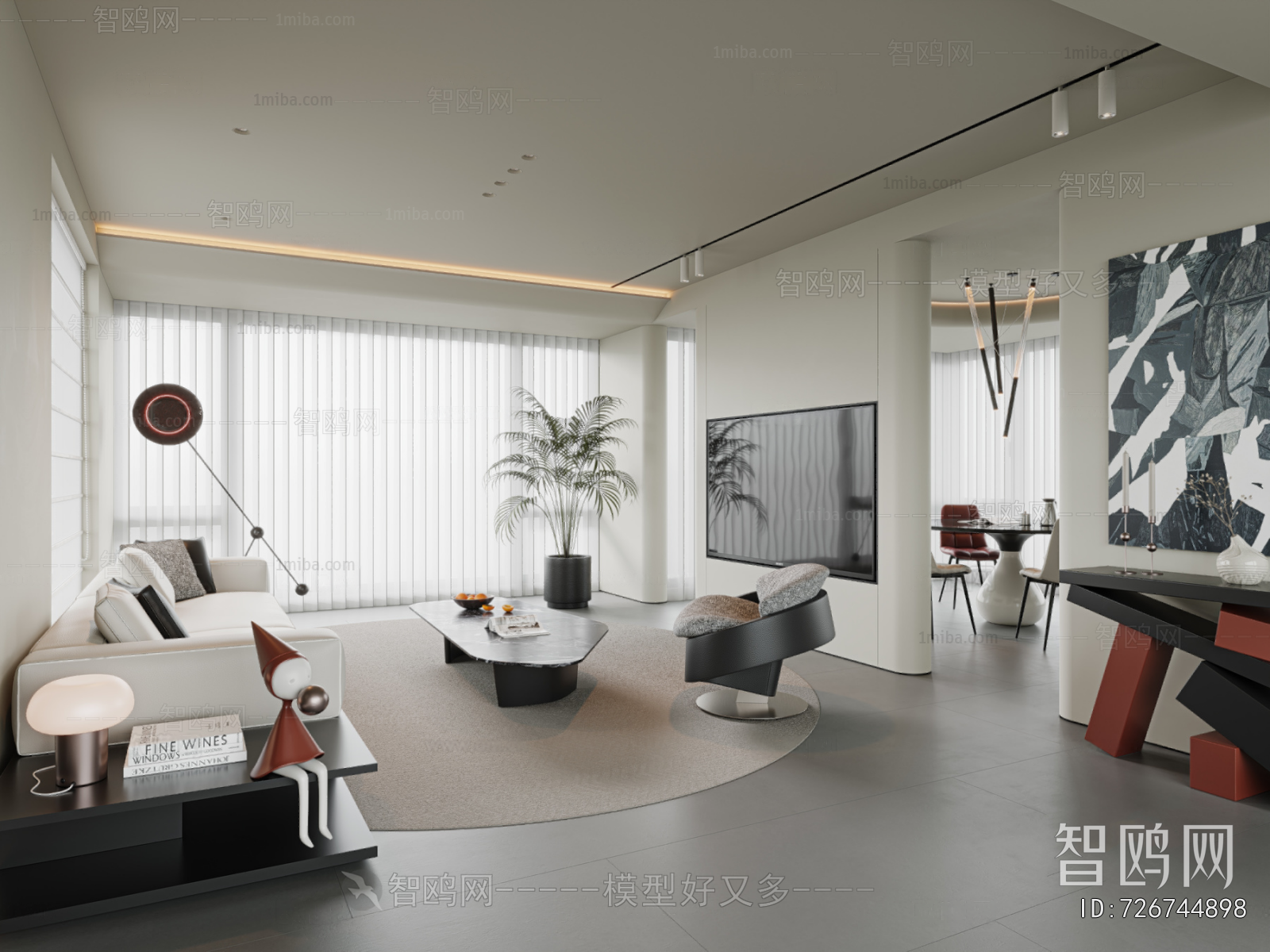 Chinese Style A Living Room