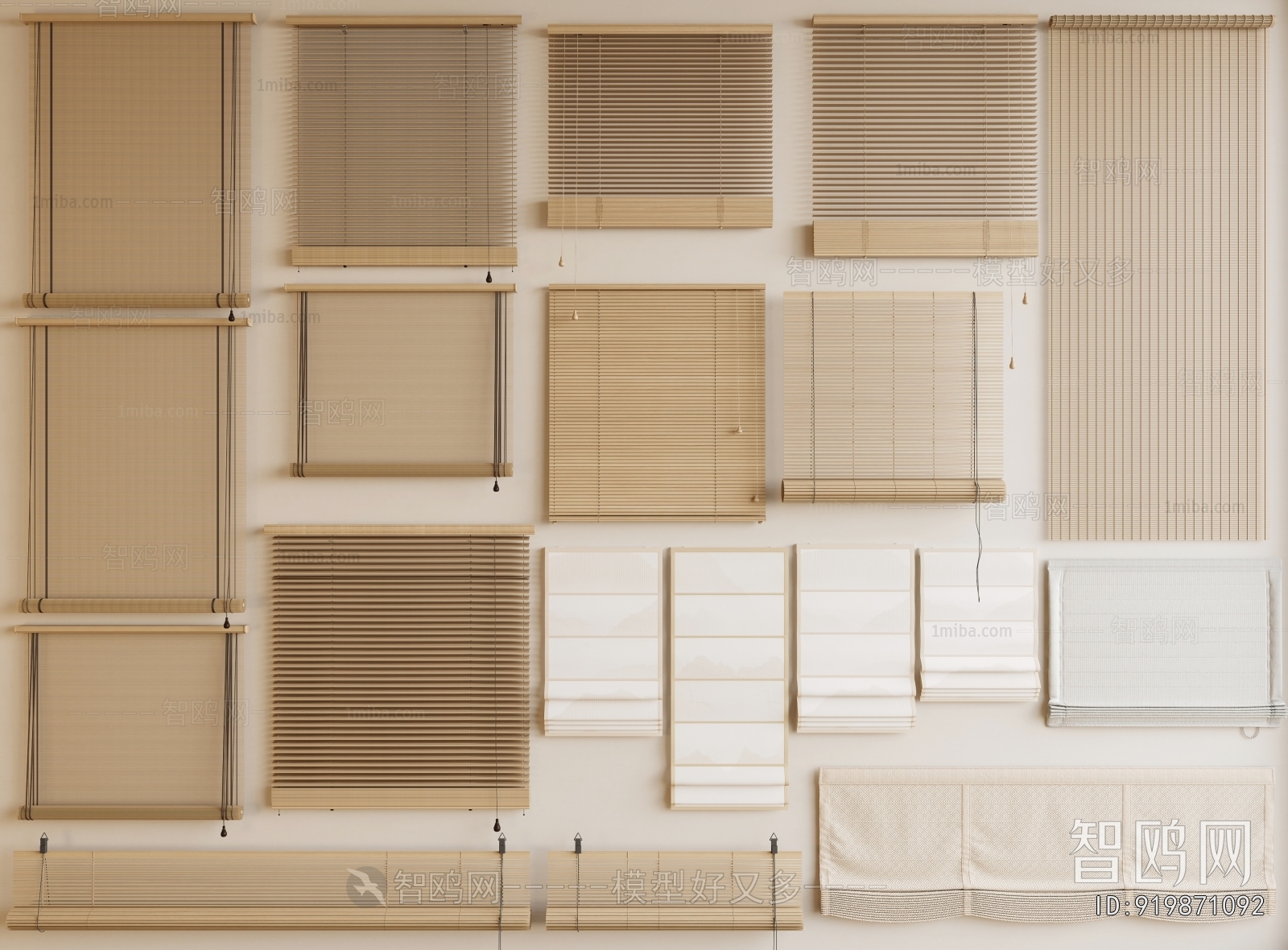 New Chinese Style Venetian Blinds