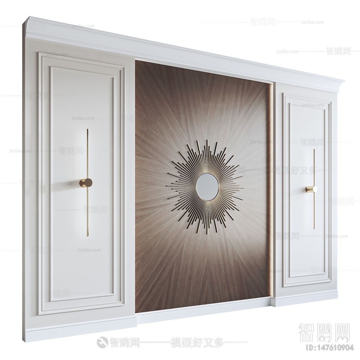 French Style TV Wall