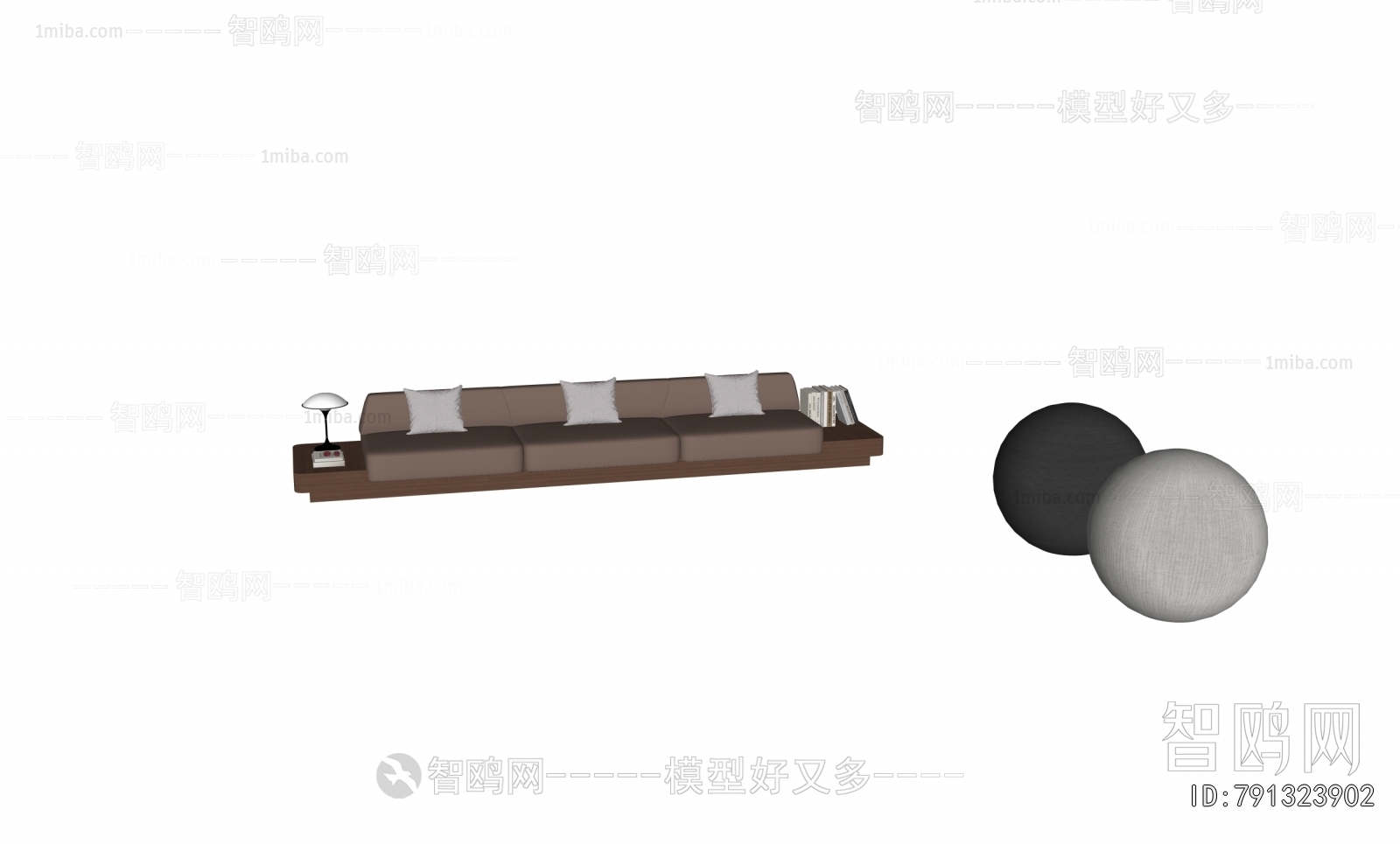 Modern Three-seat Sofa