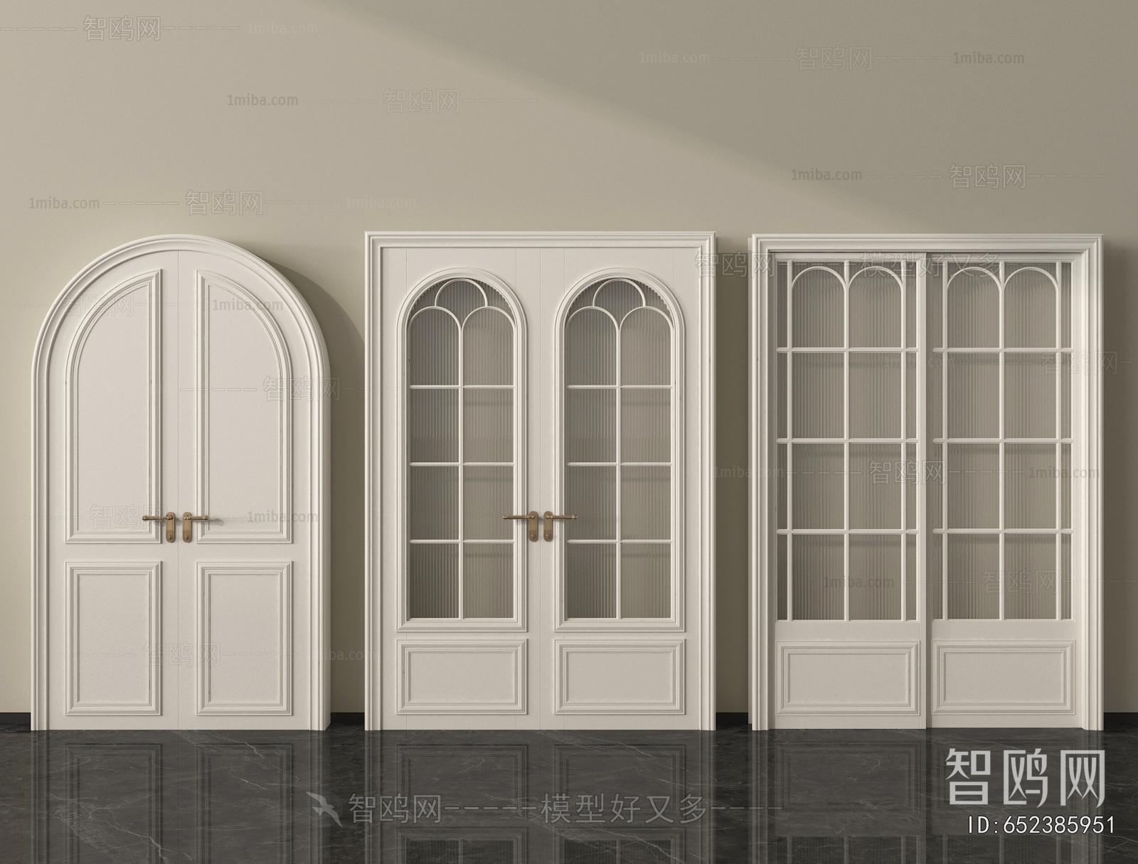 French Style Double Door