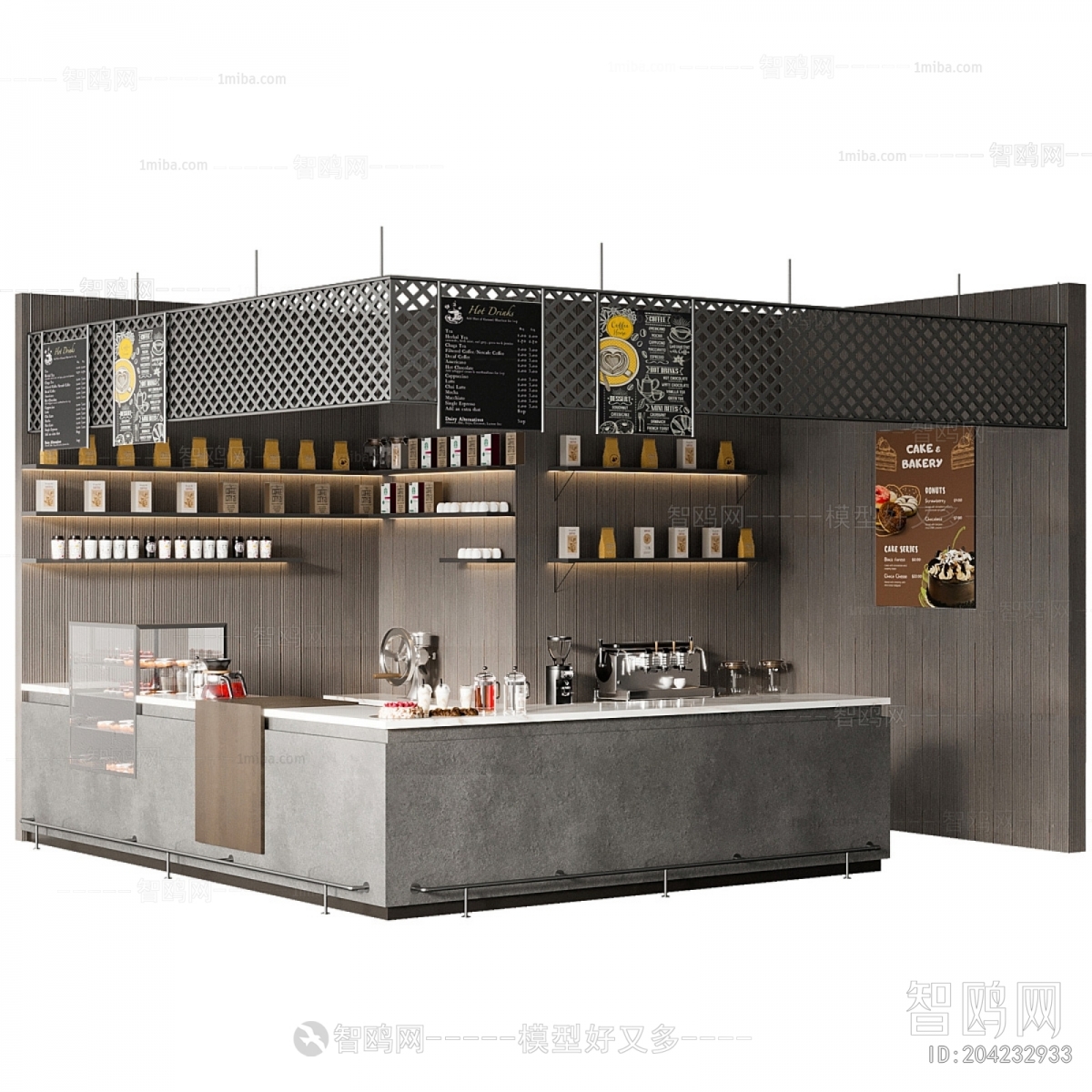 Modern Counter Bar