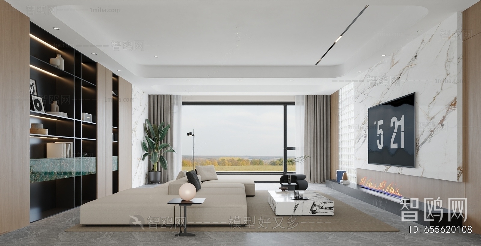 Modern A Living Room