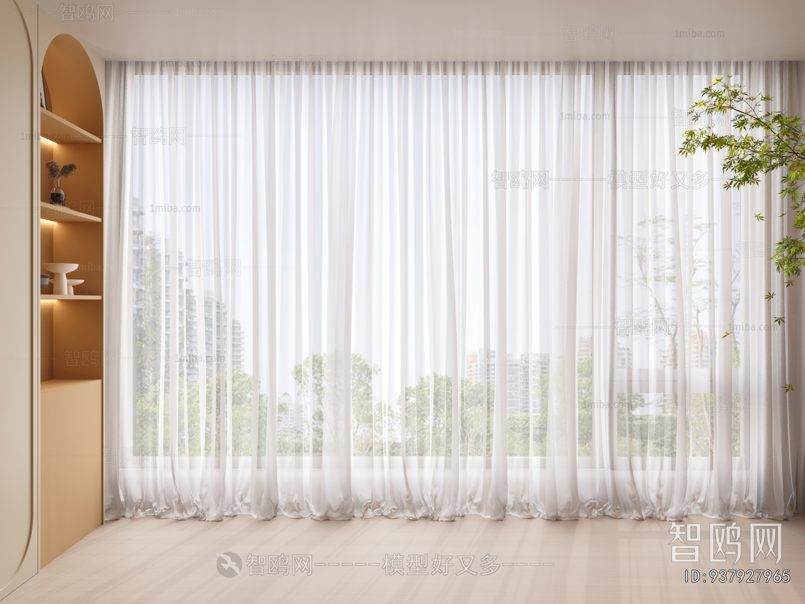 Modern The Curtain