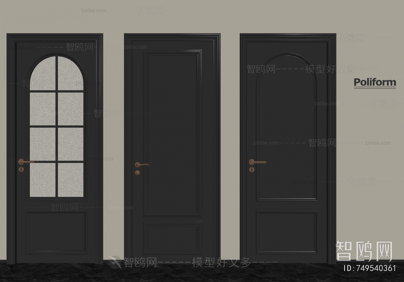 French Style Single Door