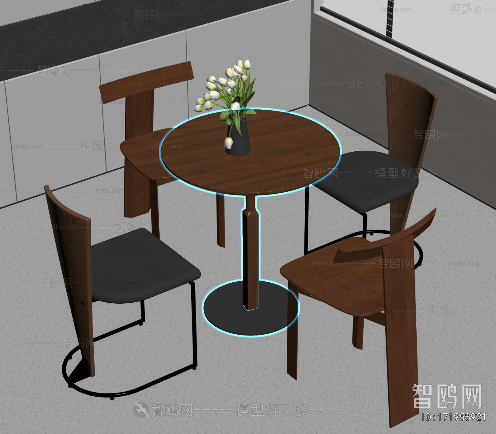 Modern Leisure Table And Chair