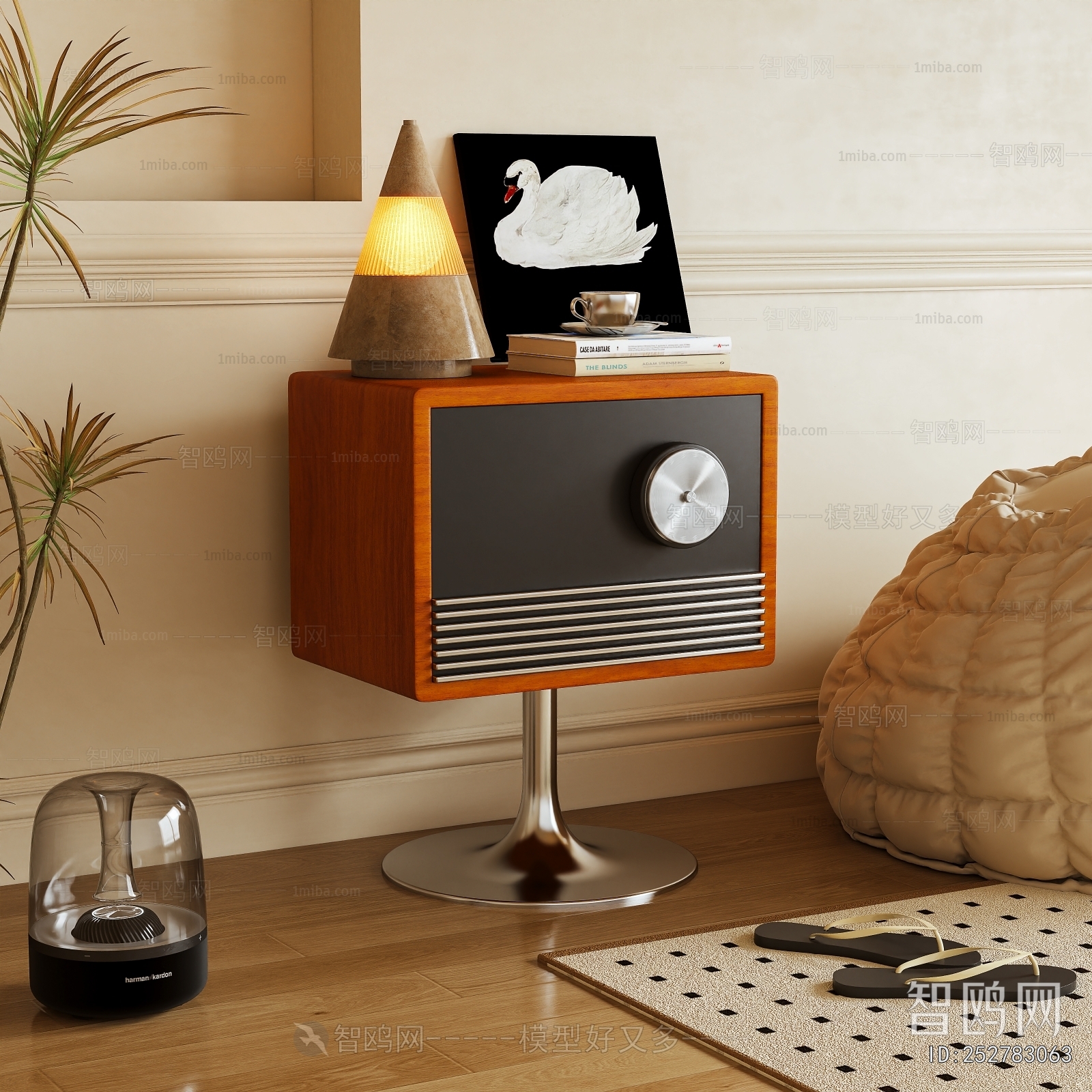 Modern Bedside Cupboard