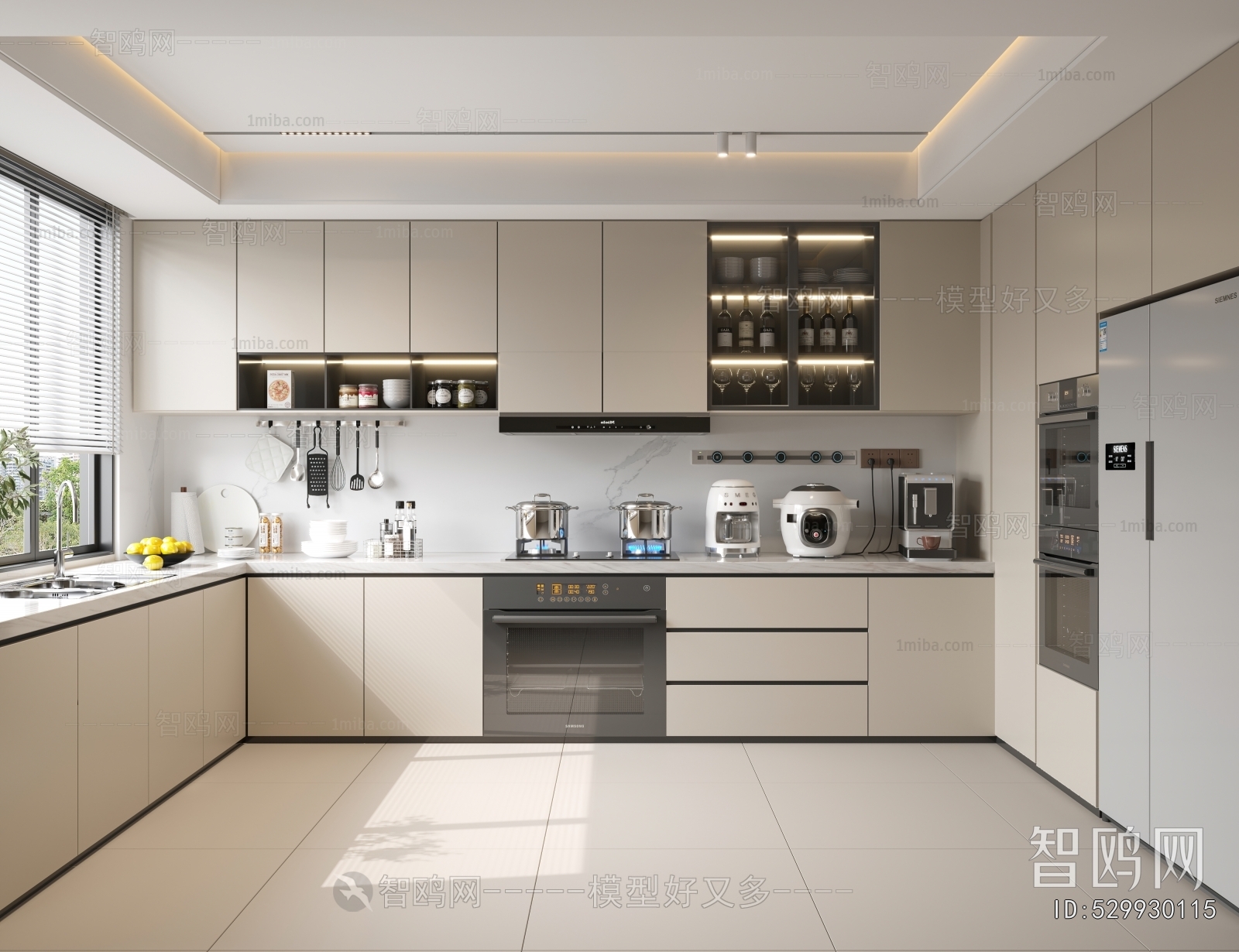 Modern The Kitchen