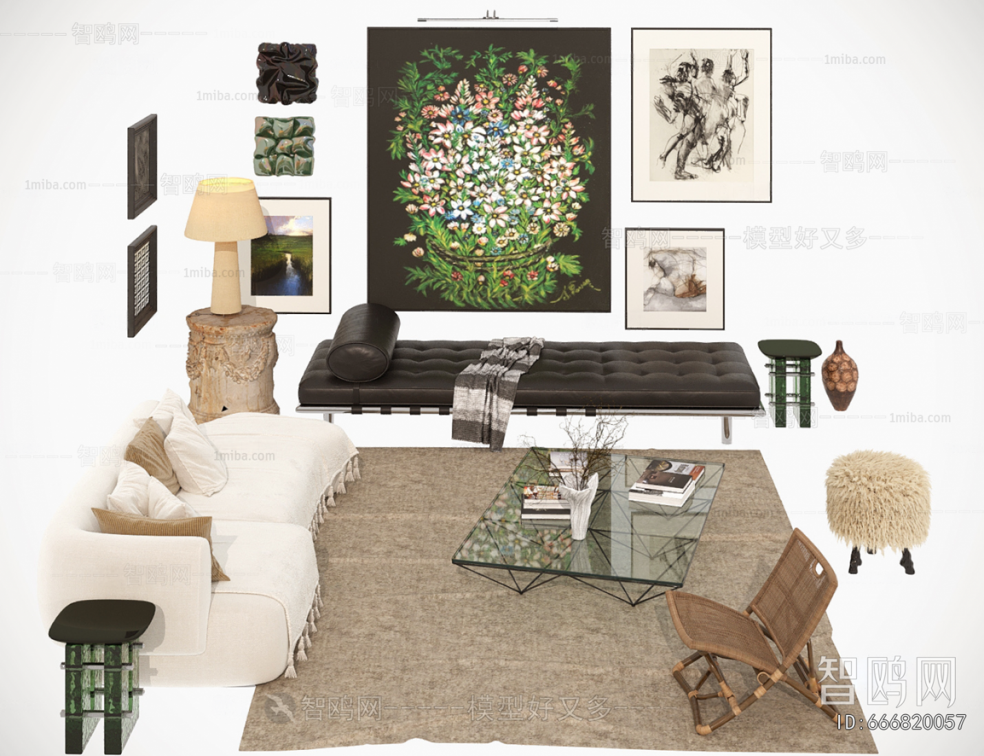 Modern Sofa Combination