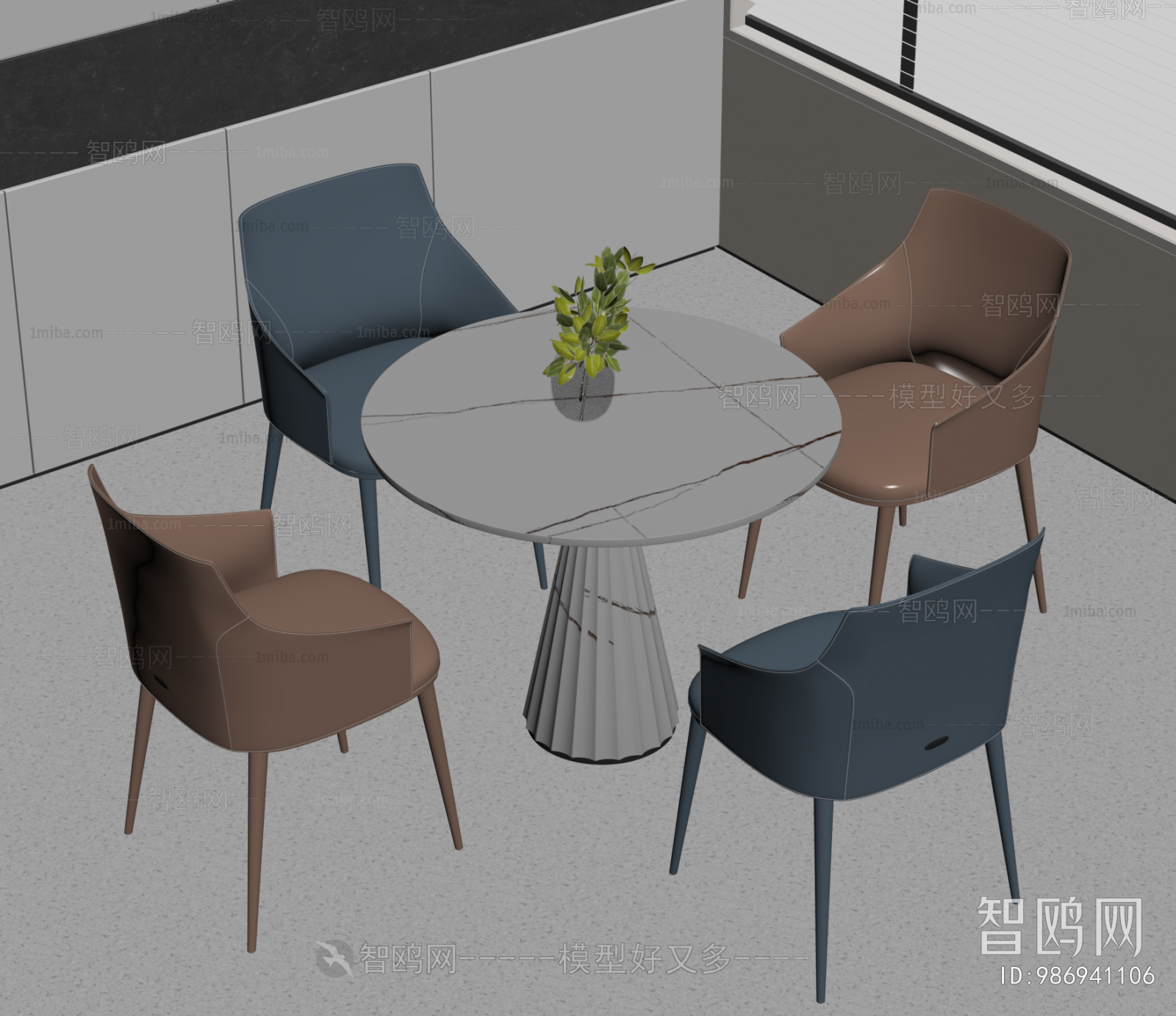 Modern Leisure Table And Chair