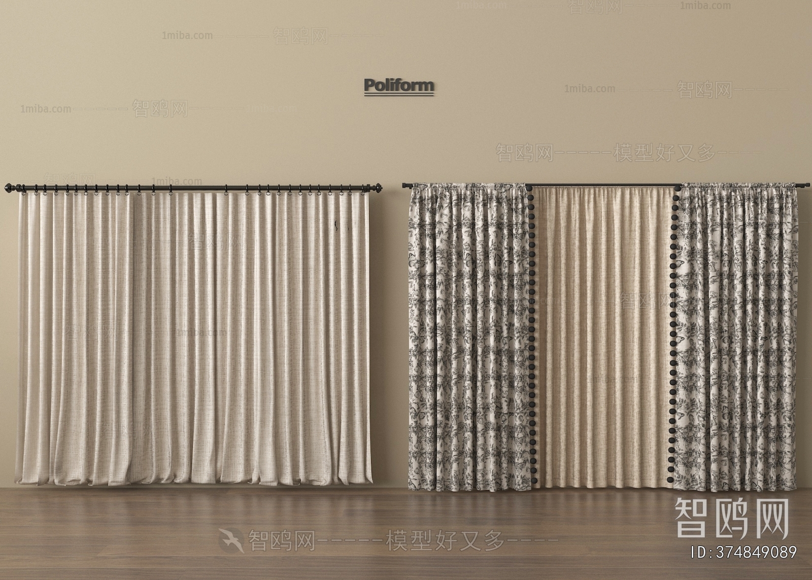 French Style The Curtain