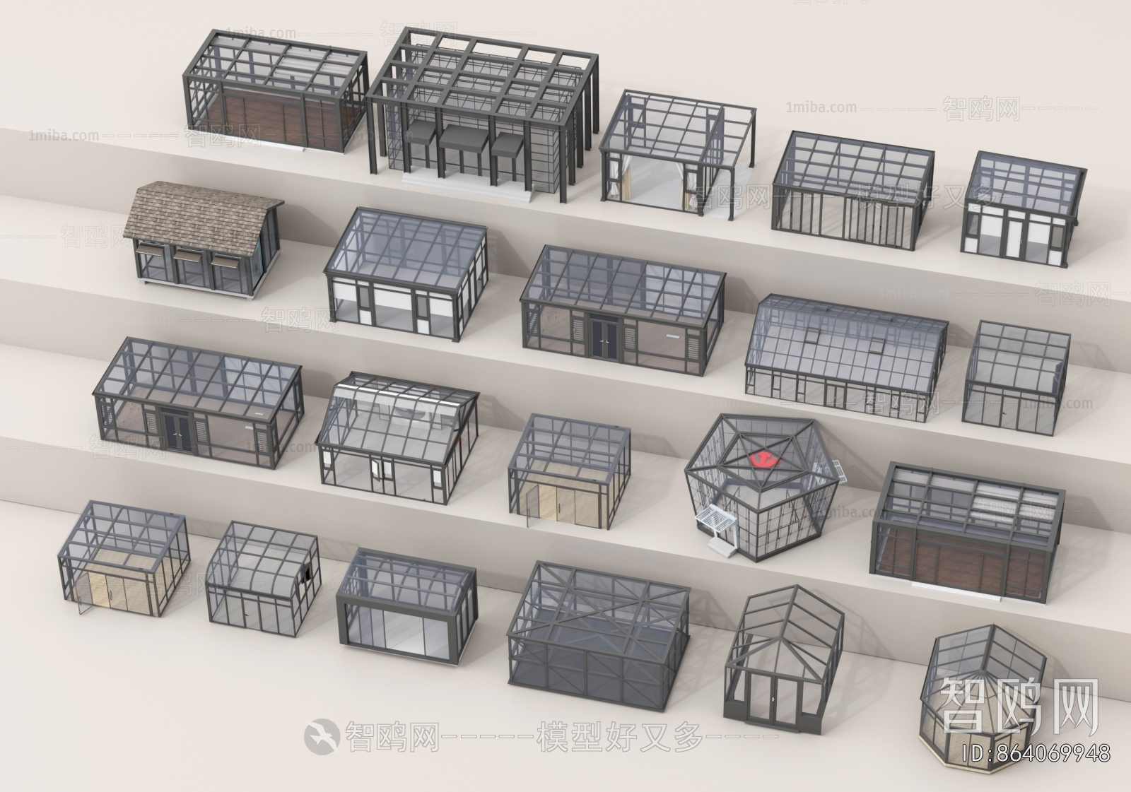 Modern Glass Sunshine Room