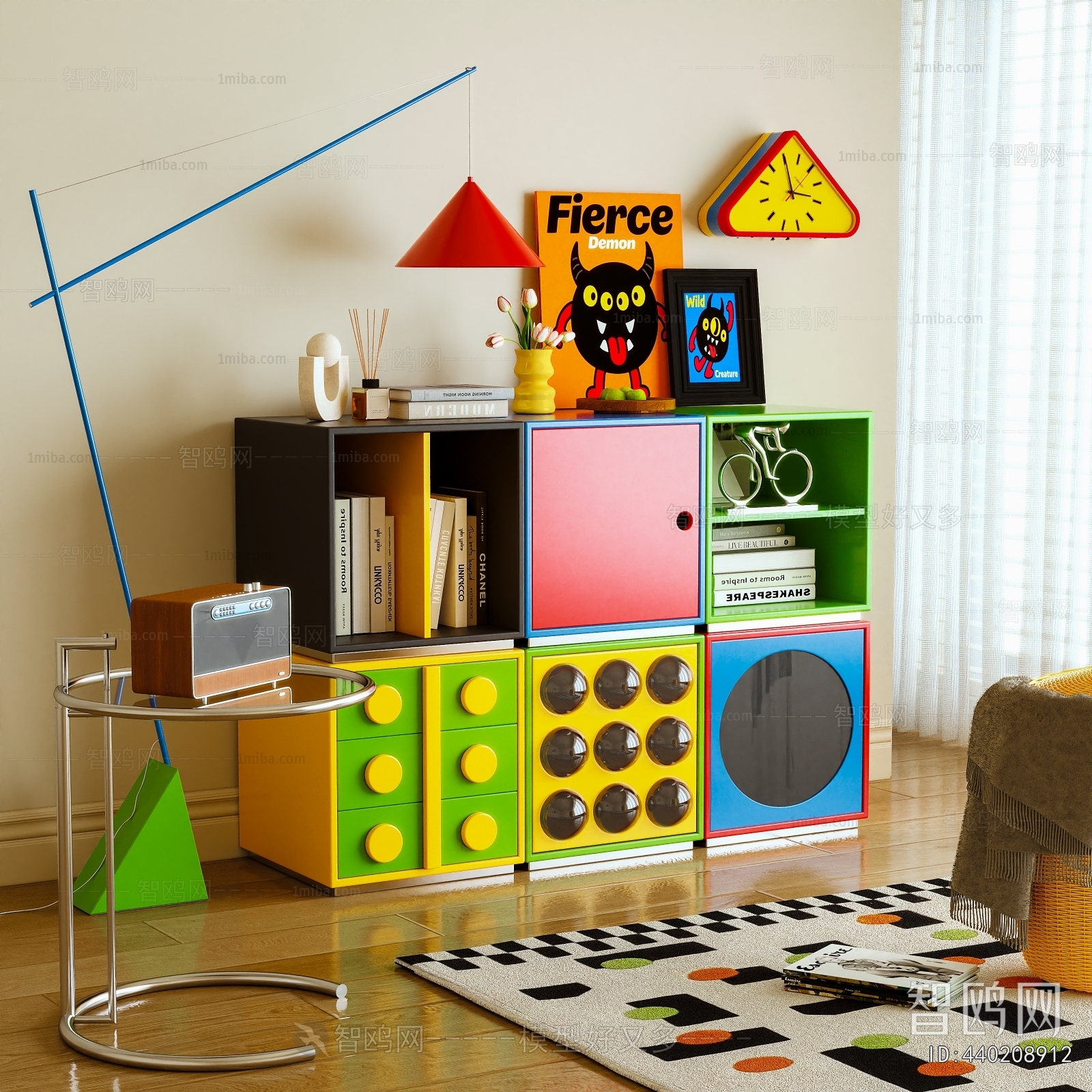 Modern Decorative Cabinet