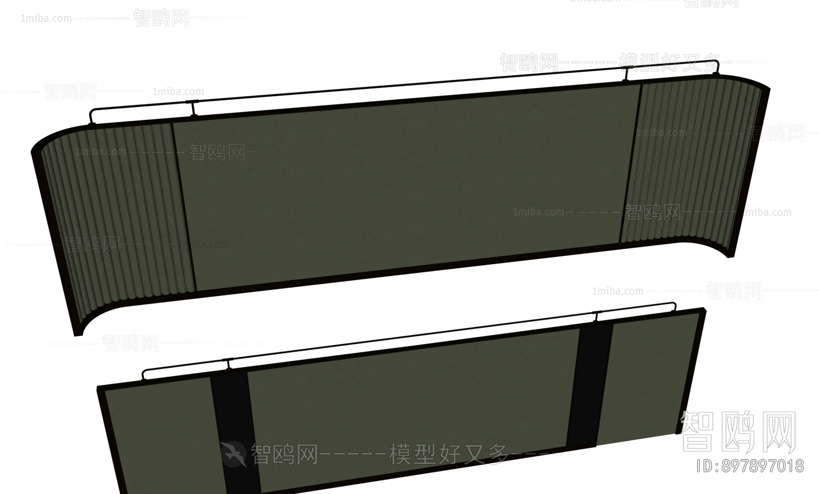 Modern Bedhead Back Rest