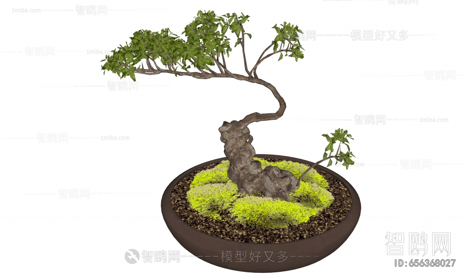 New Chinese Style Bonsai