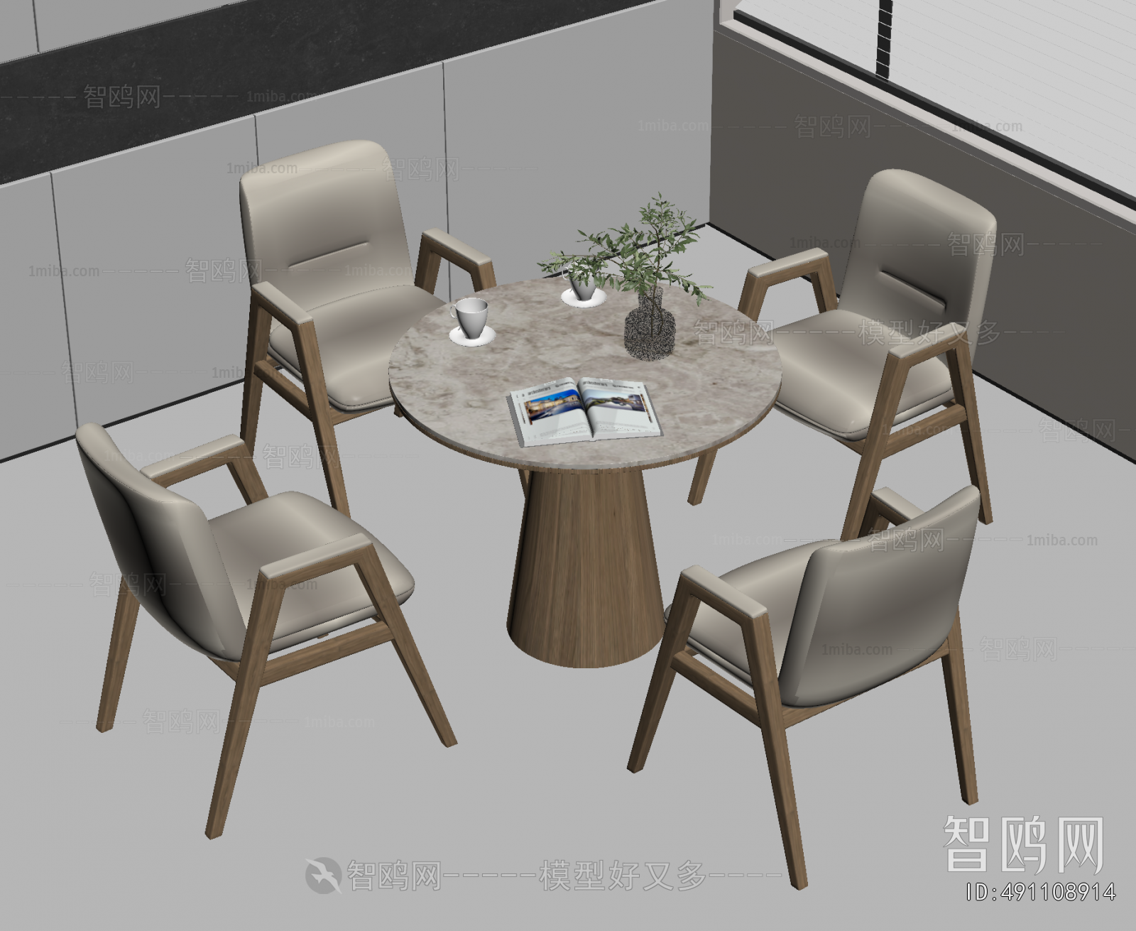 Modern Leisure Table And Chair