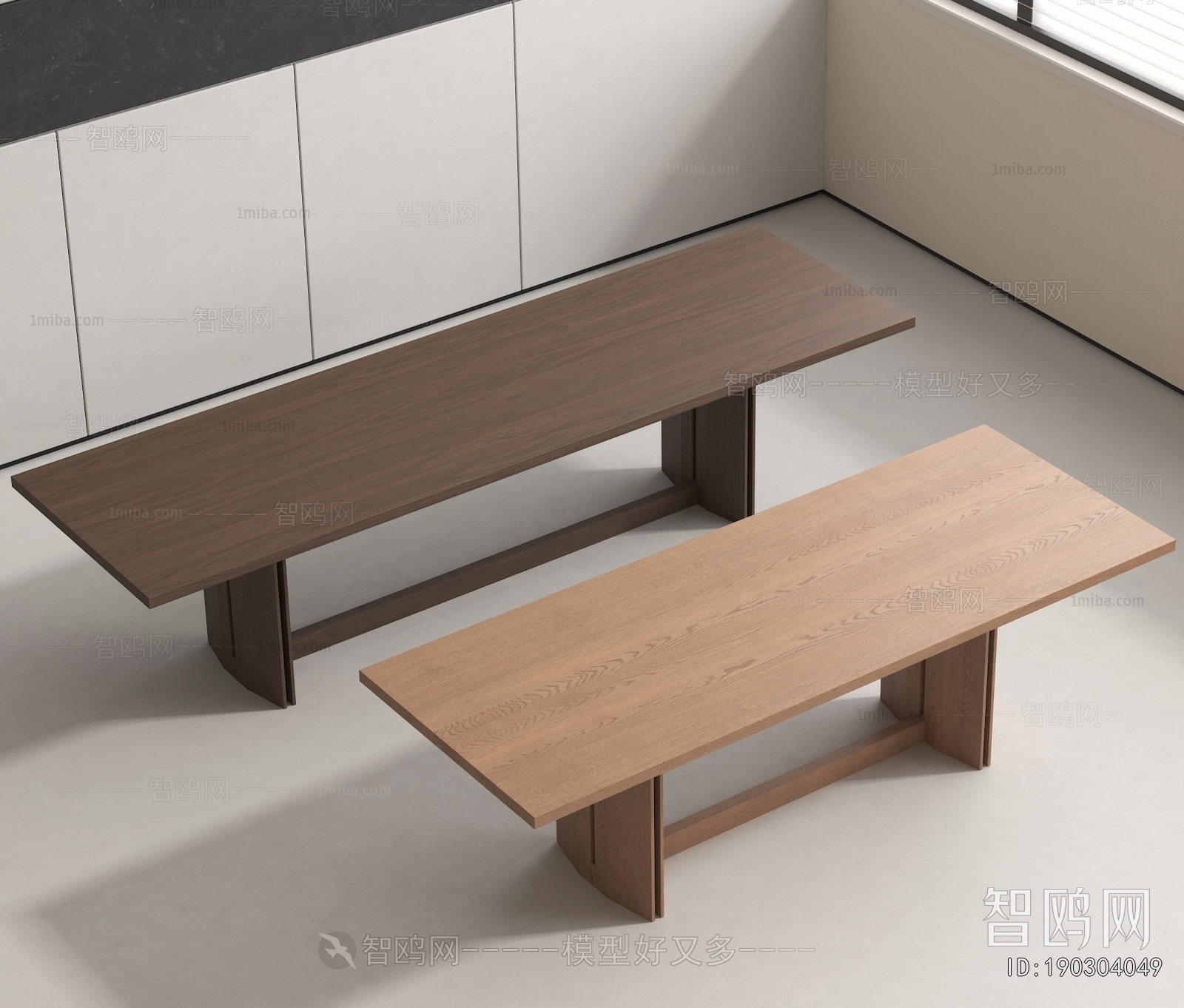 Modern Wooden Bench Or Stool