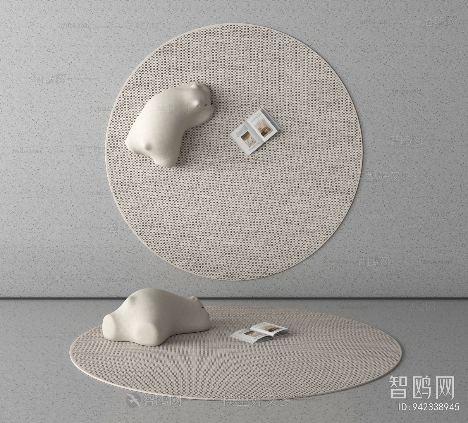 Modern Circular Carpet