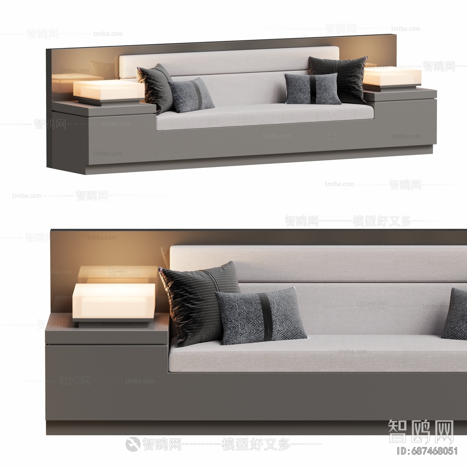 Modern Card Seat Sofa