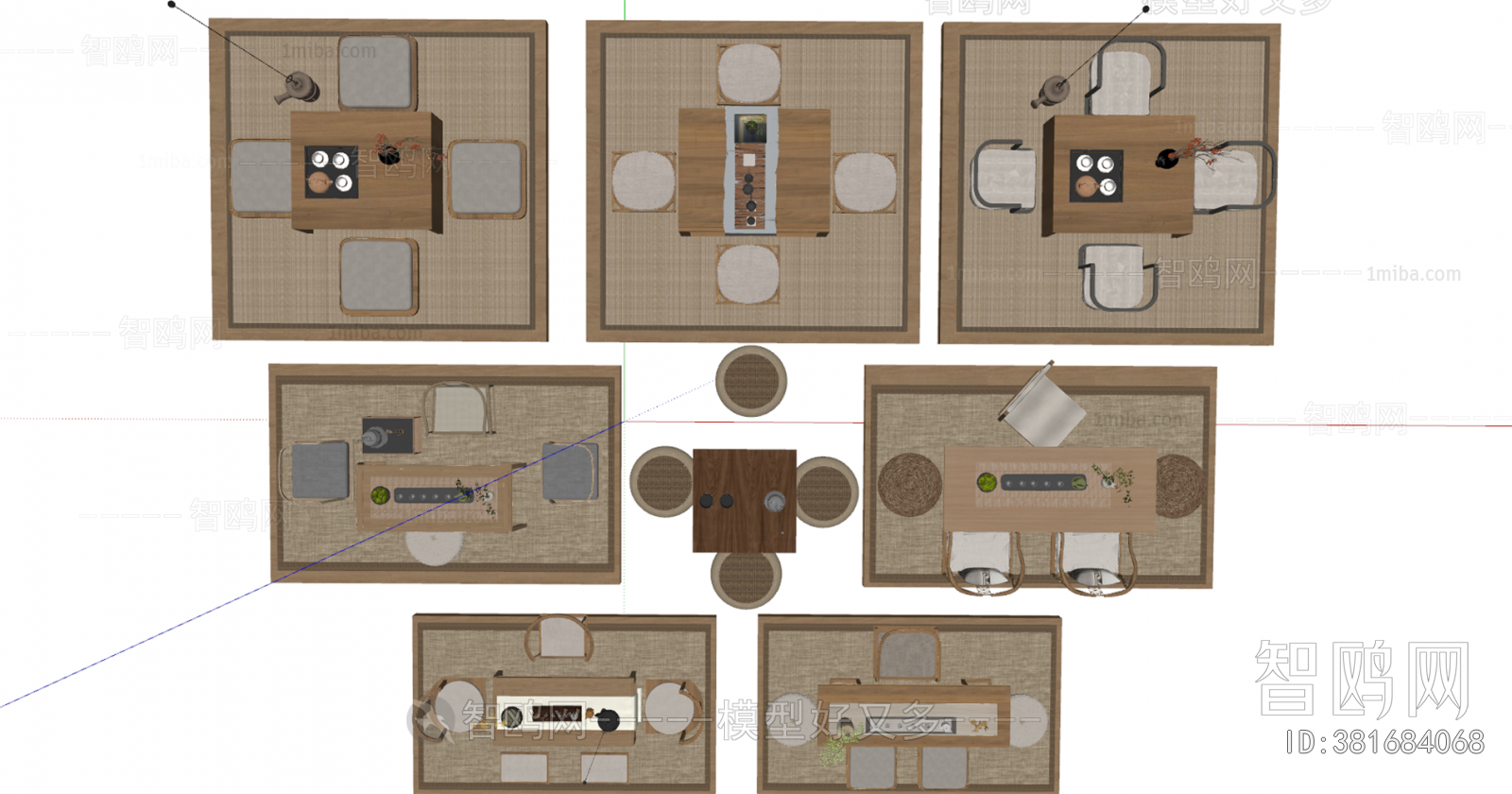 New Chinese Style Tea Tables And Chairs