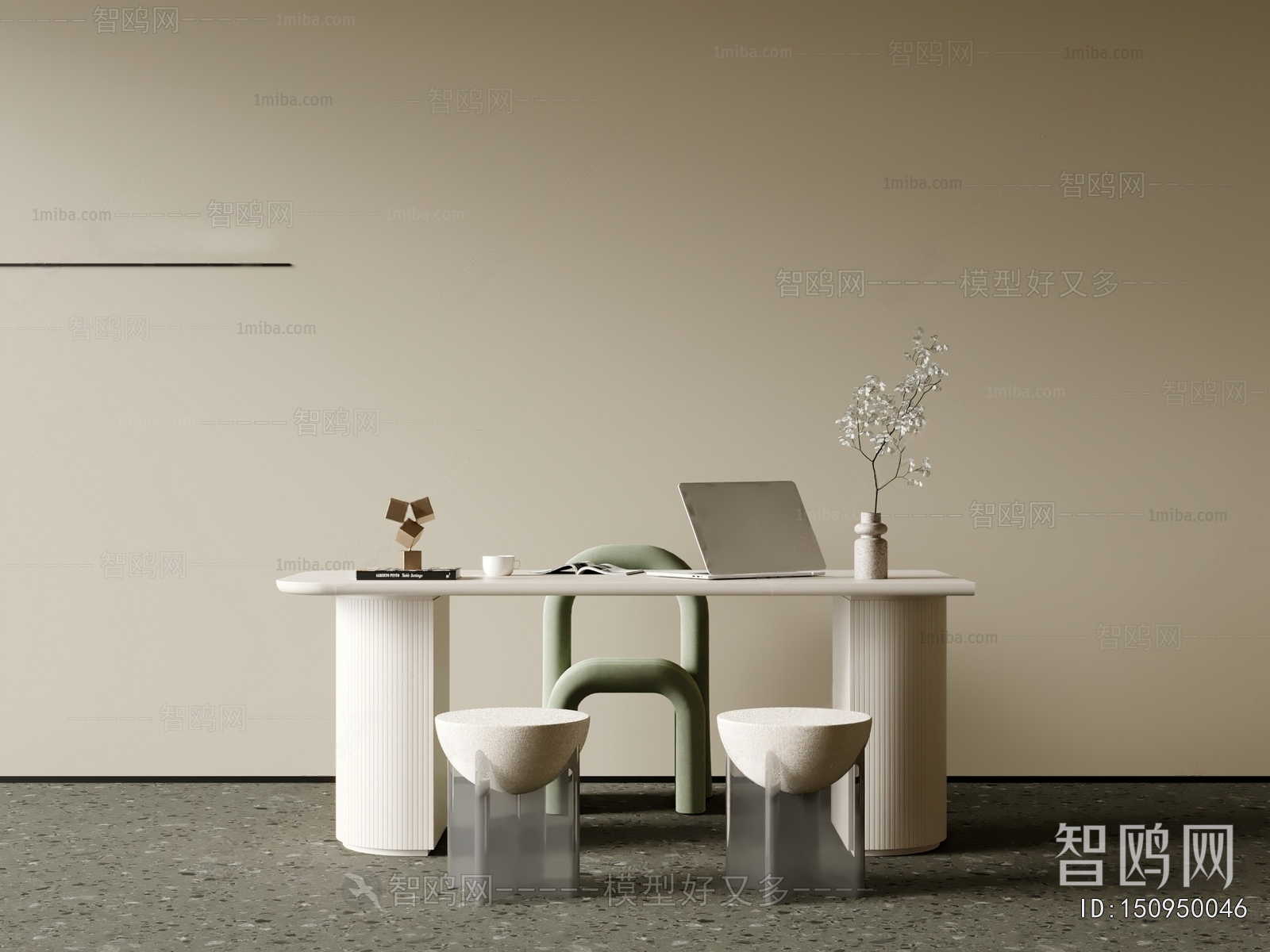 Modern Computer Desk And Chair