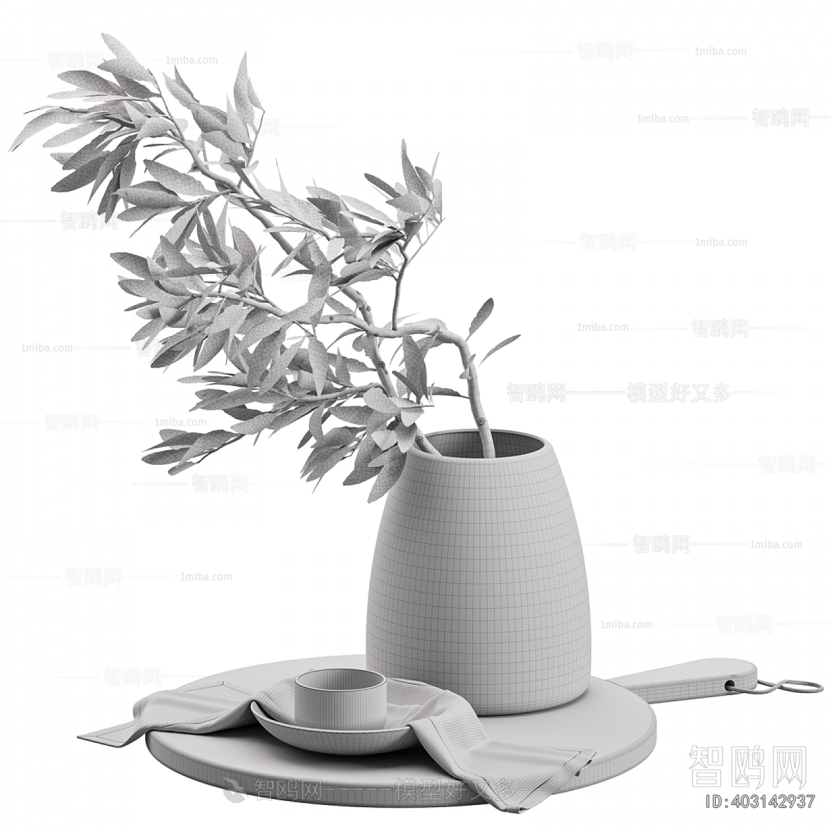 Modern Aquatic Green Plant