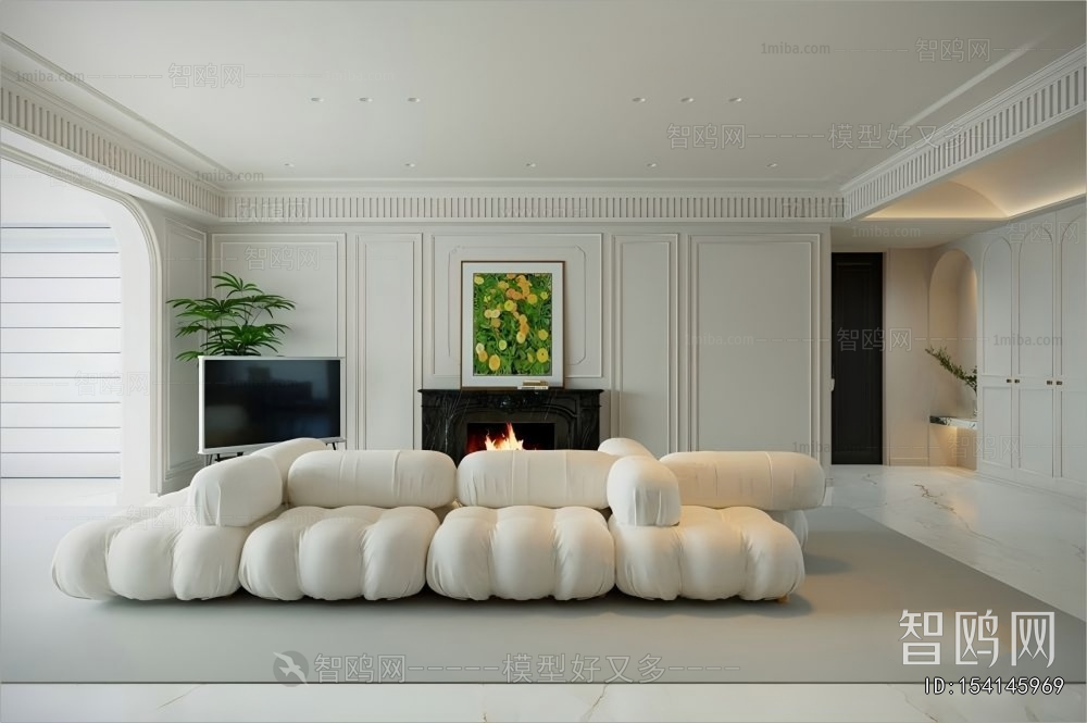 French Style A Living Room