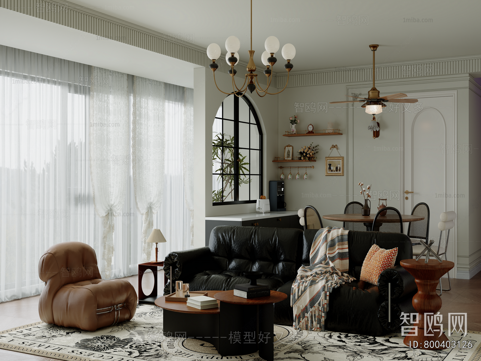 French Style A Living Room